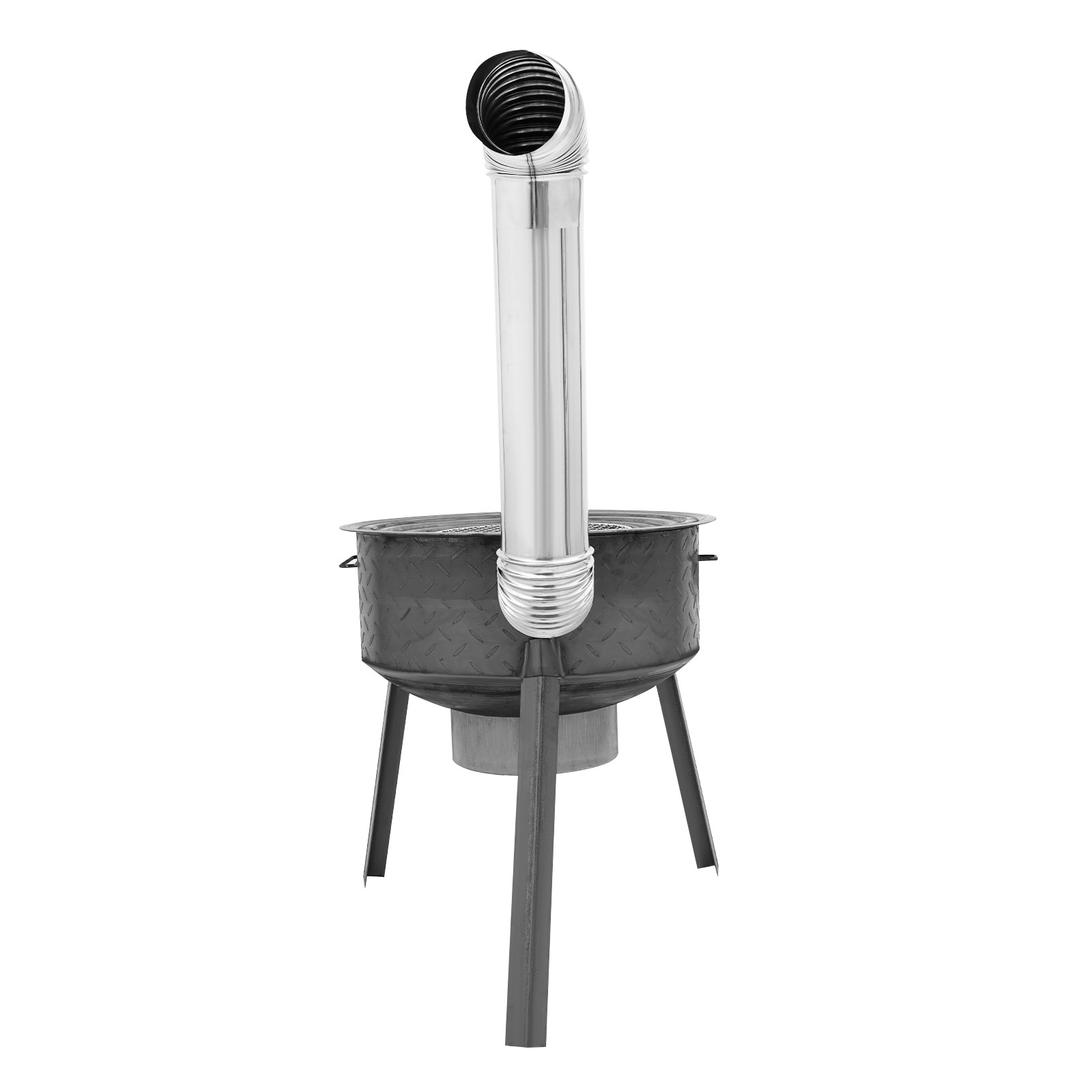 Outdoor Wood Burning Stove Portable Charcoal Stove Backyard Cook Camping Stove