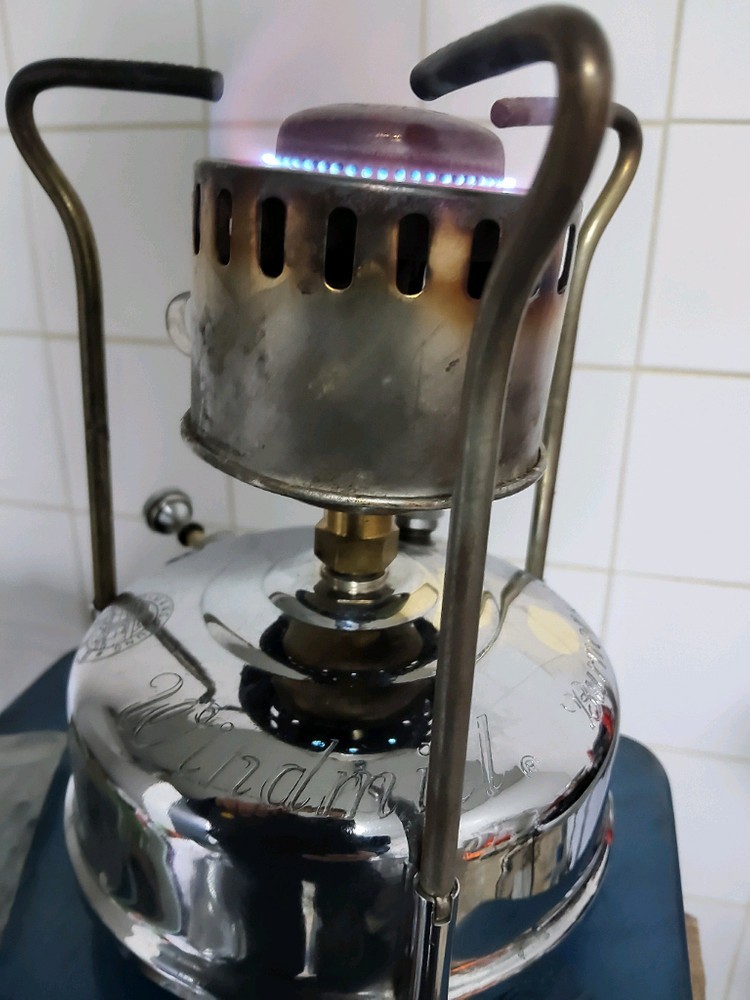 Vintage Windmill Kerosene KOREA STOVE Chrome Ver.