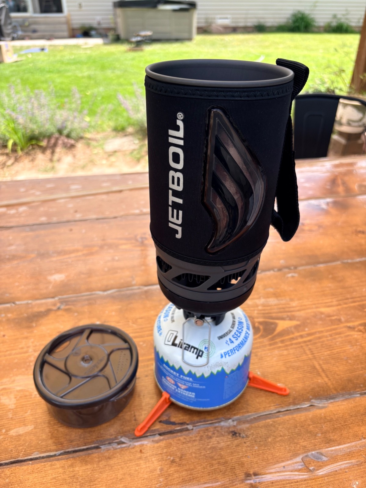 JETBOIL 4.0 FLASH PERSONAL COOKING SYSTEM BACKPACKING STOVE