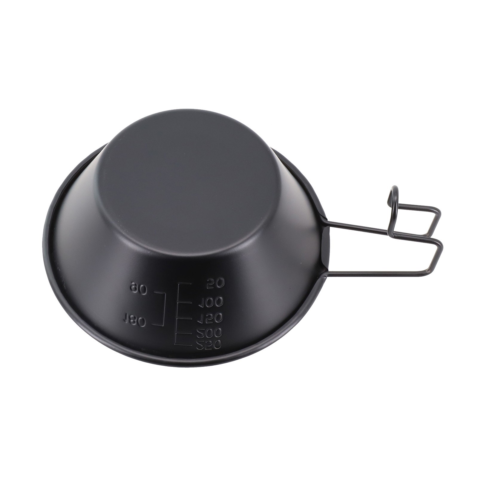Lightweight Stainless Steel Cooking Bowl for Camping and Outdoor Activities