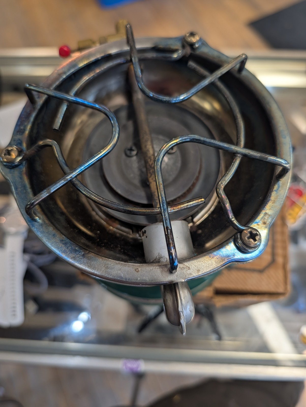 Vintage NOS 1976 Coleman 502 Camping Sportster Green Stove One Burner W/box