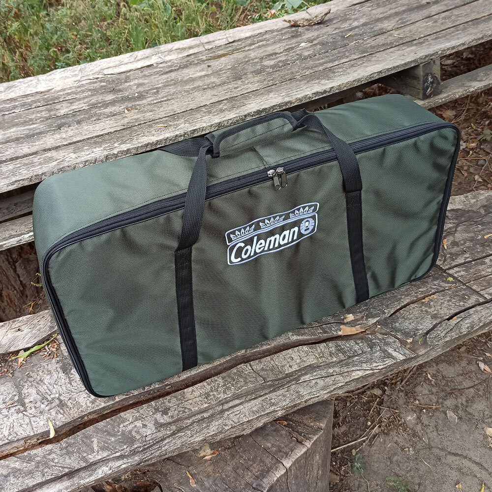 Bag Coleman 426 Carry Case Soft Cover Three Burner Camp Stove Traveling Storage