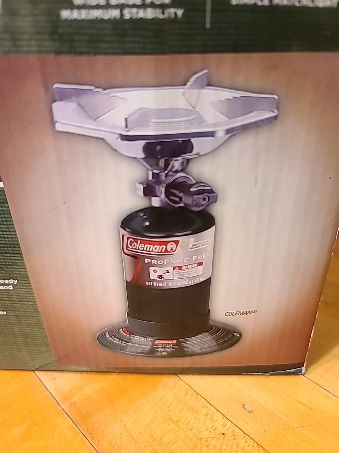 Coleman PerfectFlow 1-Burner Propane Stove Pressure and Heat Control New Camping
