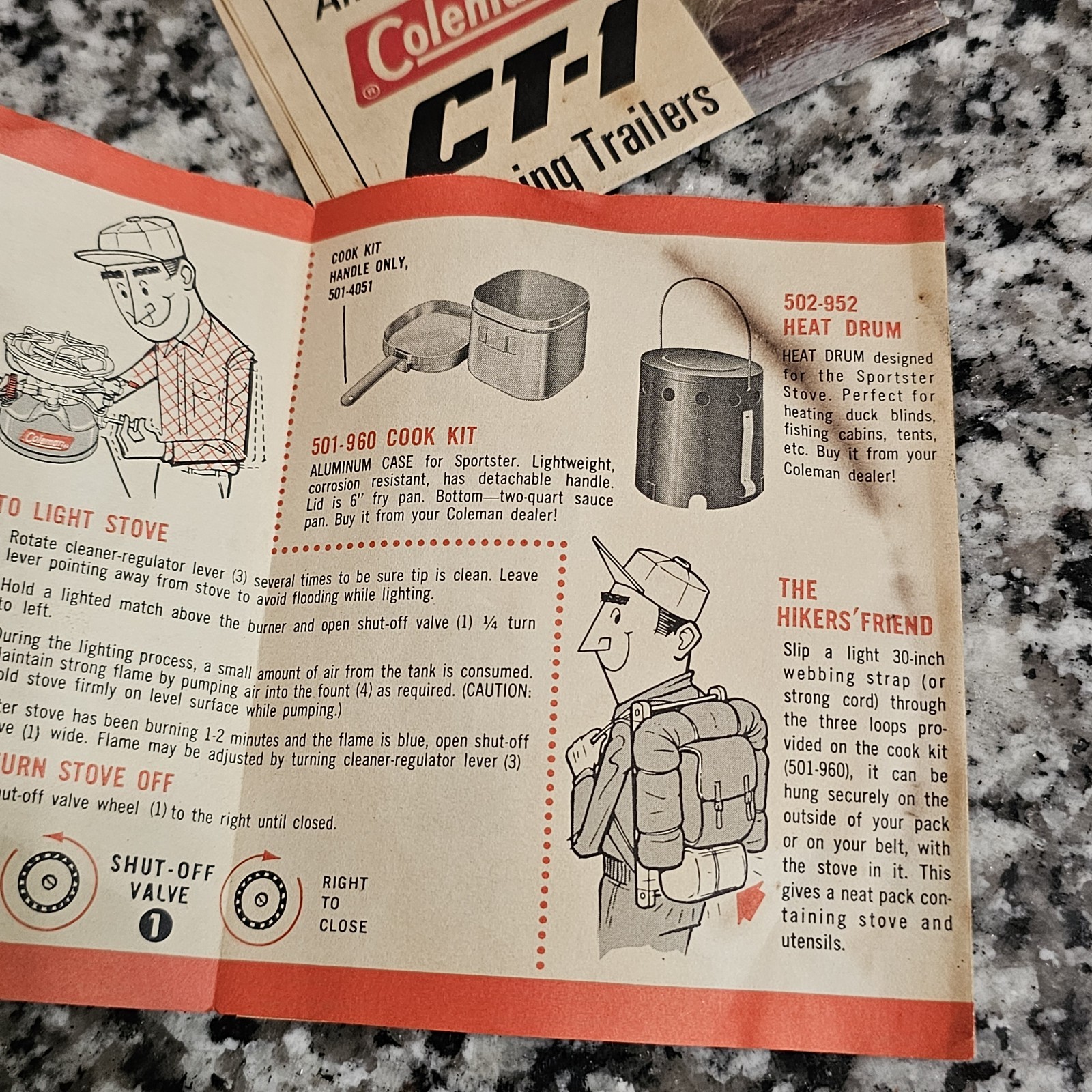 NICE Vintage Coleman Model # 502-952 Heat Drum w/ Original Box & Papers