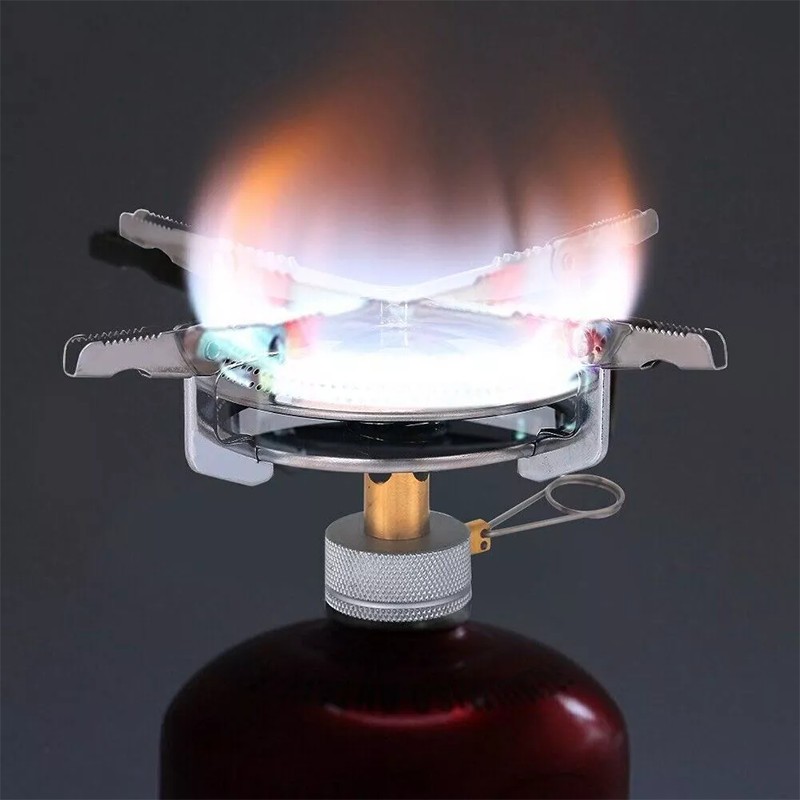 Outdoor Camping Propane Hiking Picnic Burner Gas Propane Cooking Stove