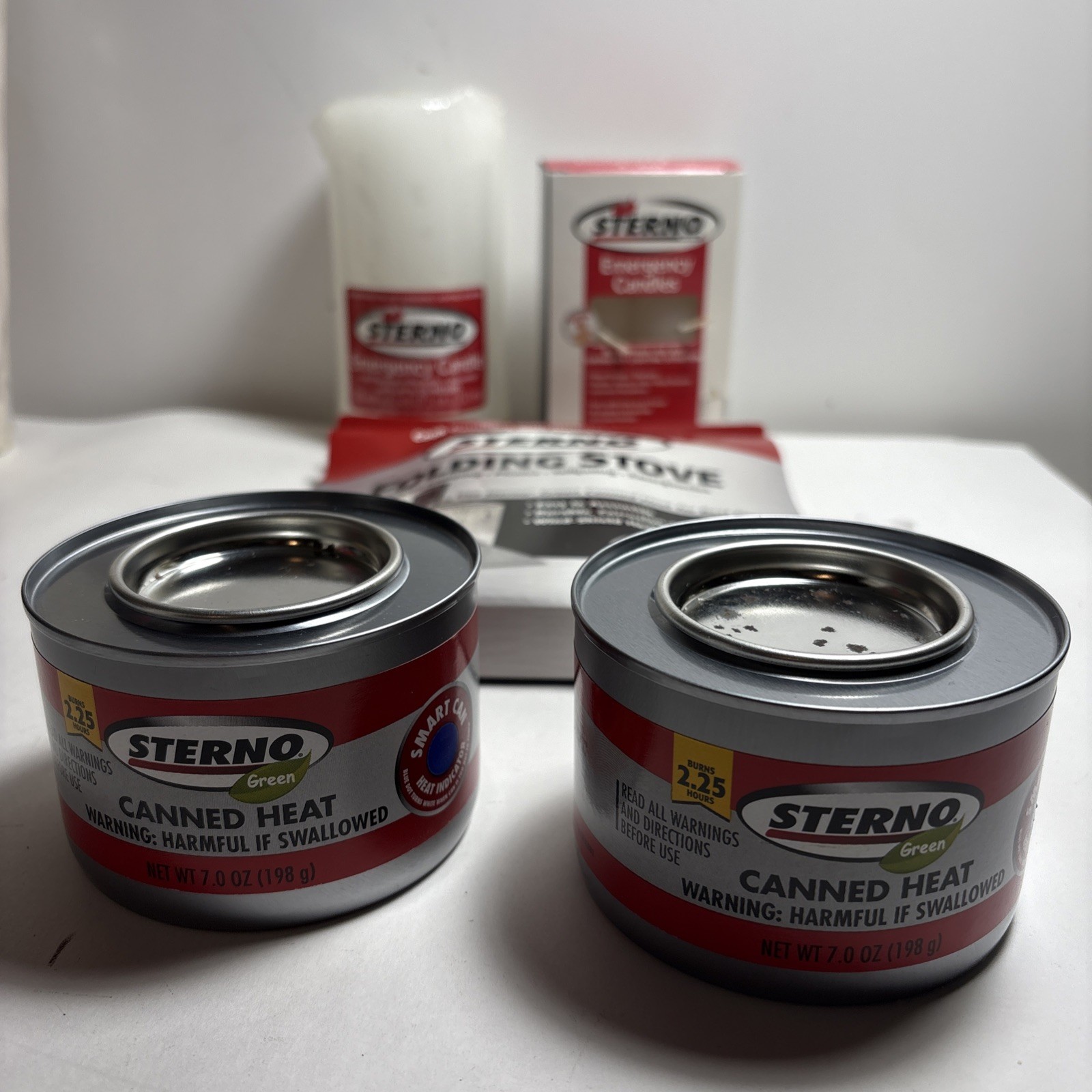Vintage Sterno Emergency Cooking Stove Kit