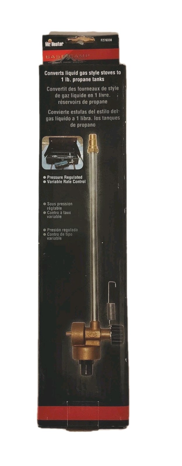 Mr. Heater Propane Converter for Coleman 2 & 3 Burner White Gas Stoves