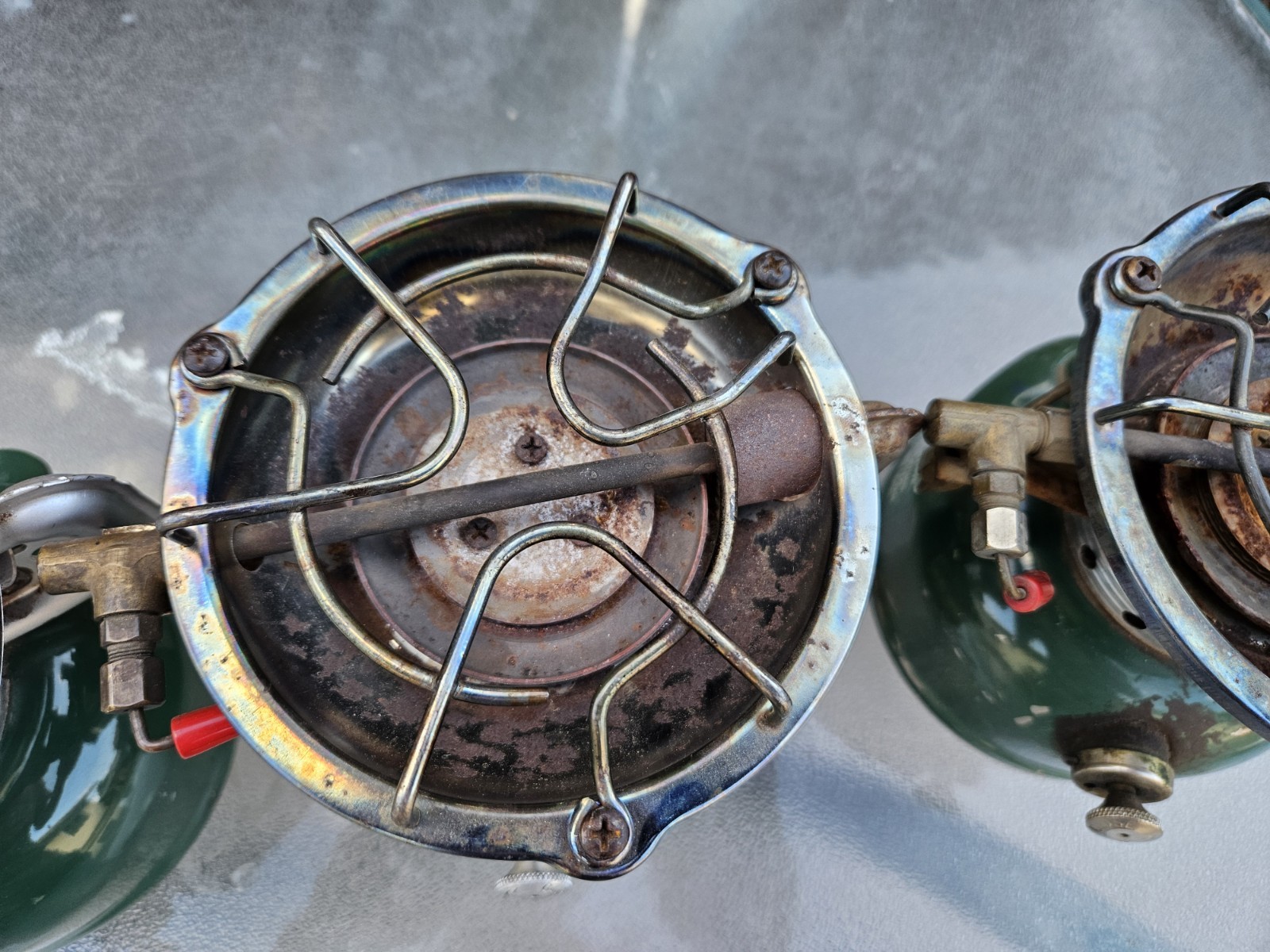 Lot of 3 Vintage Coleman 502 Single Burner Stoves