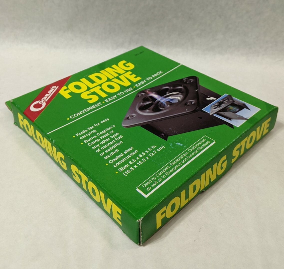 Coghlans Folding Stove New In Box camping camp trail lightweight