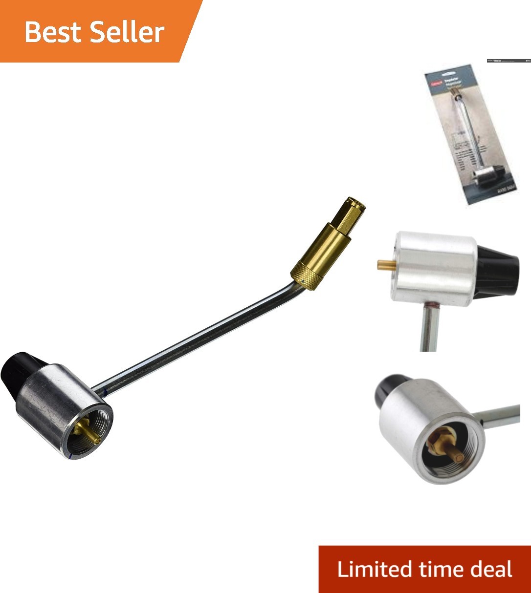 Gas Stove Pressure Regulator: Stable Propane Pressure for Most Stoves & Grills