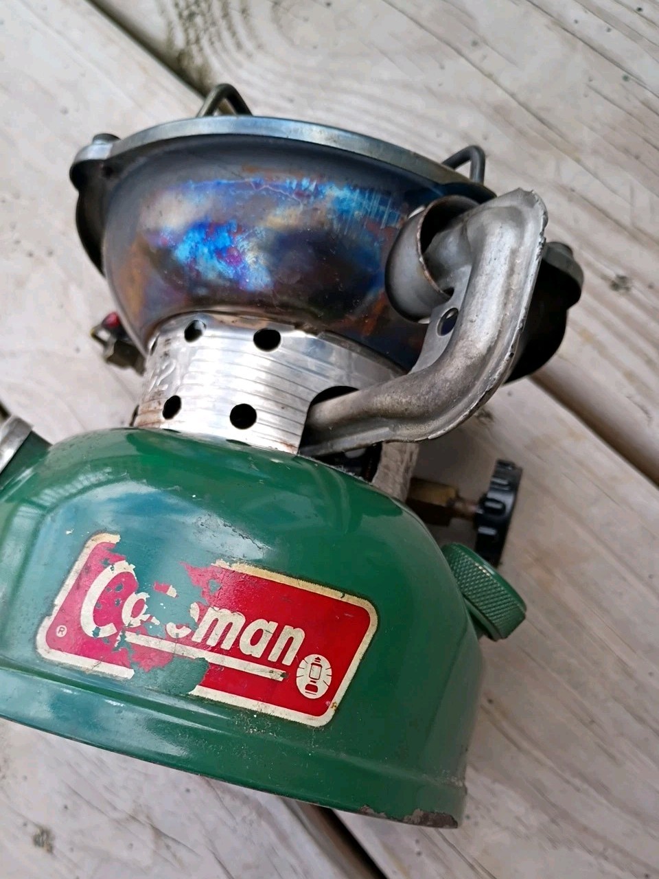 UNTESTED Sportster Camp stove MODEL 502-700 Dated 11 1980 W/ Literature Sticker