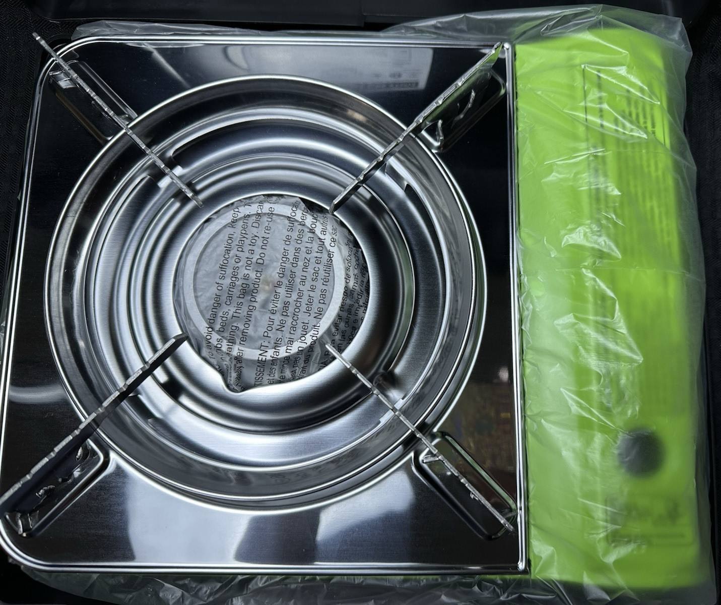 Bella Tavola Click2Cook Butane Powered Stainless Portable Gas Stove NIB #BT5000G