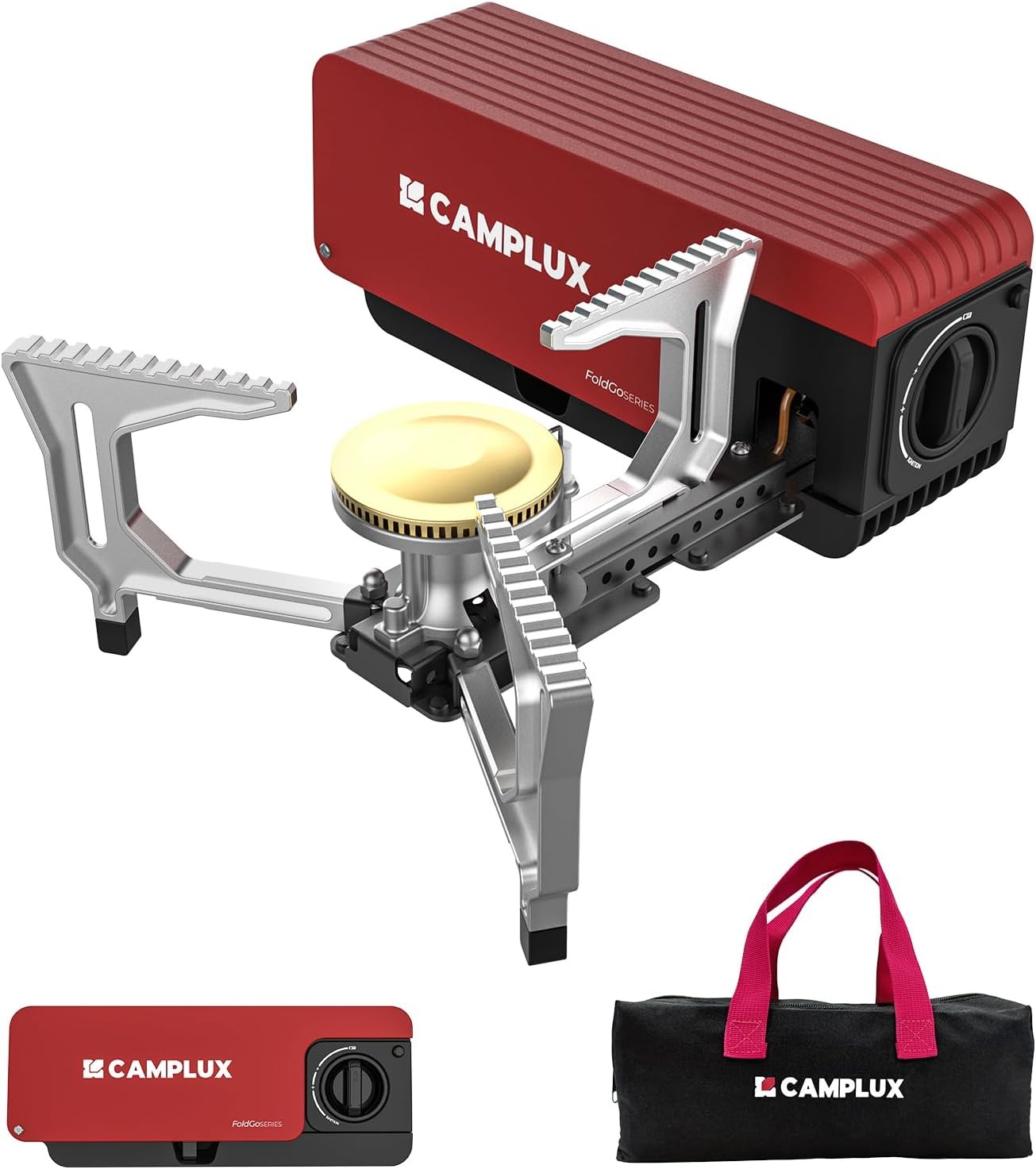 Folding Camping Stove 7500 BTU Portable Butane Gas Stove Foldable
