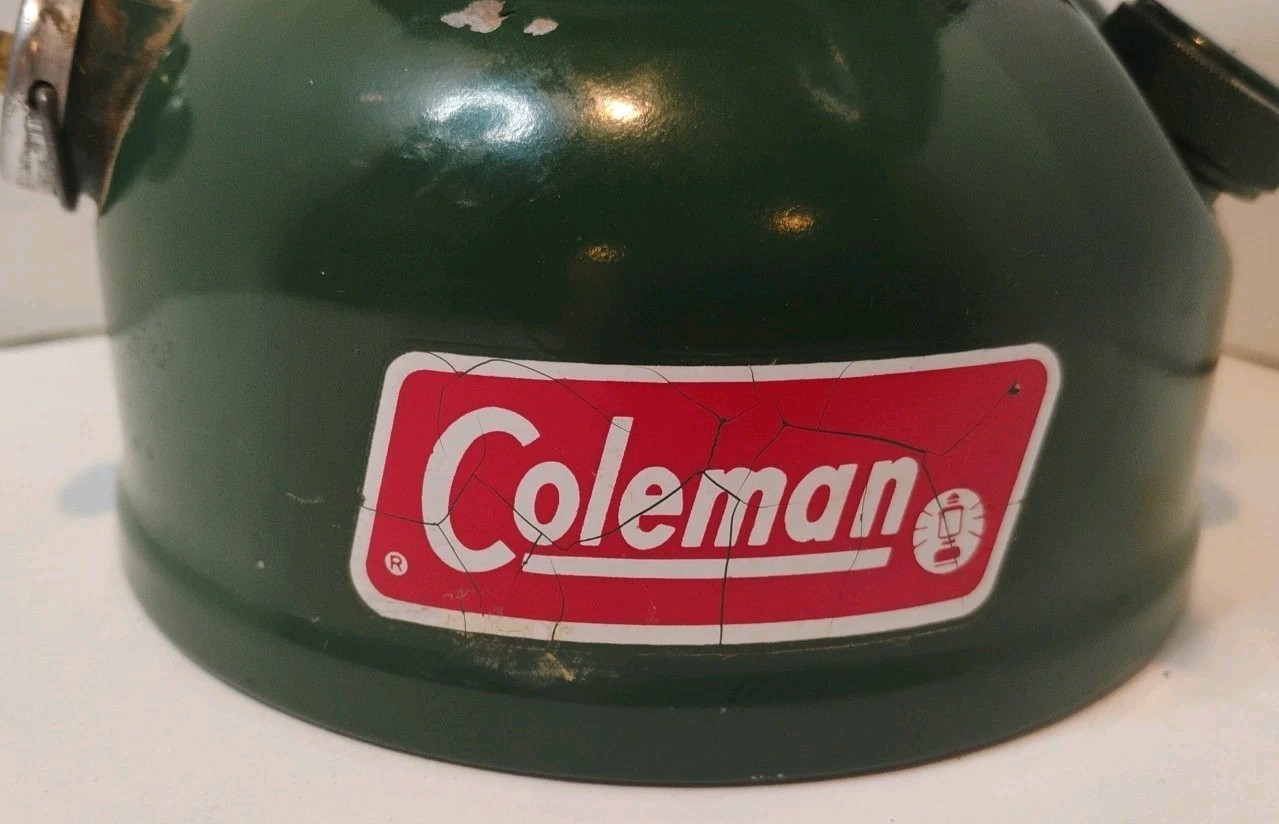 Vintage 1975 Coleman 502 Camp Stove Hiking, Backpacking Gas Stove Portable