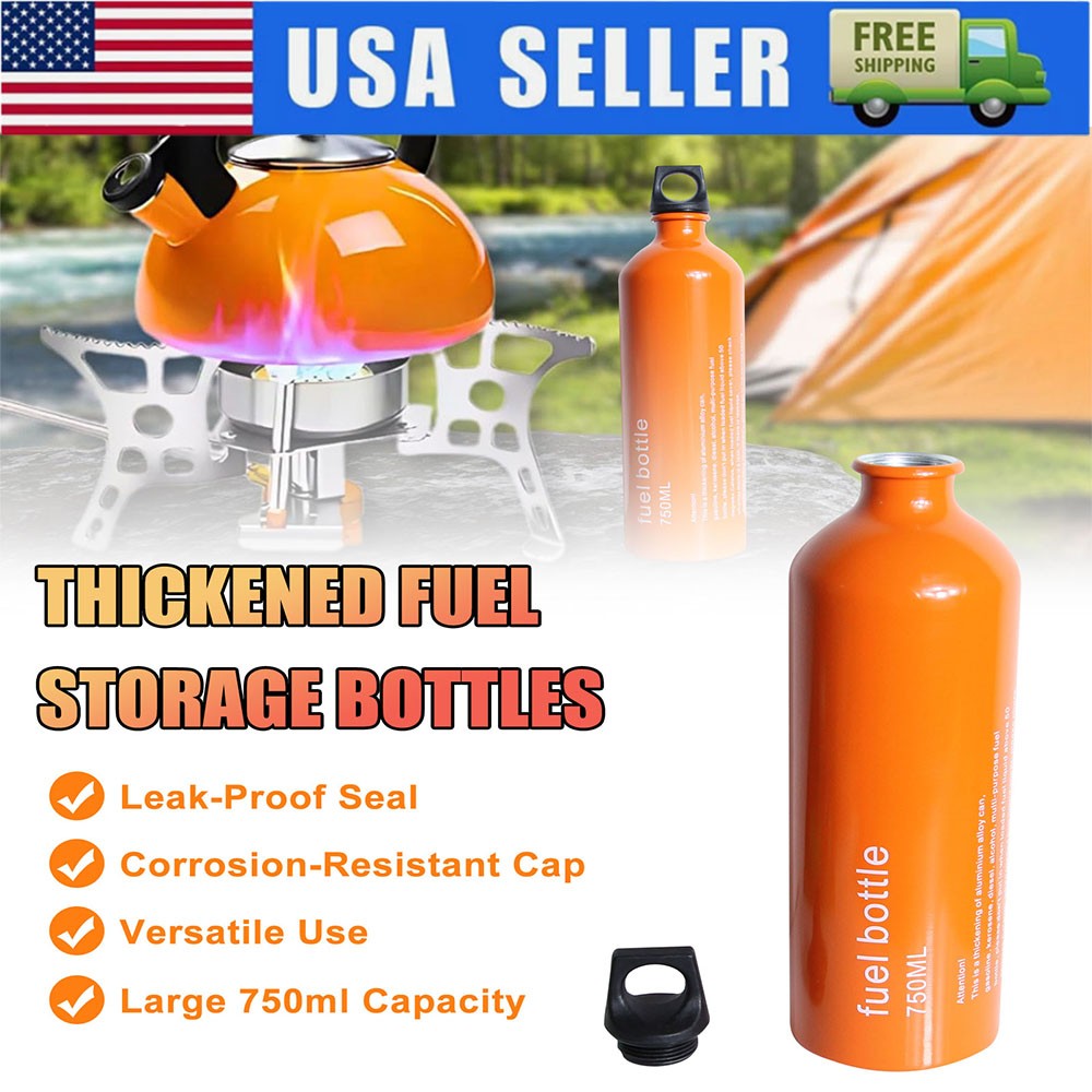 Liquid Fuel Bottle for Motorcycle Outdoor Camping Safety Gas Oil Bottle