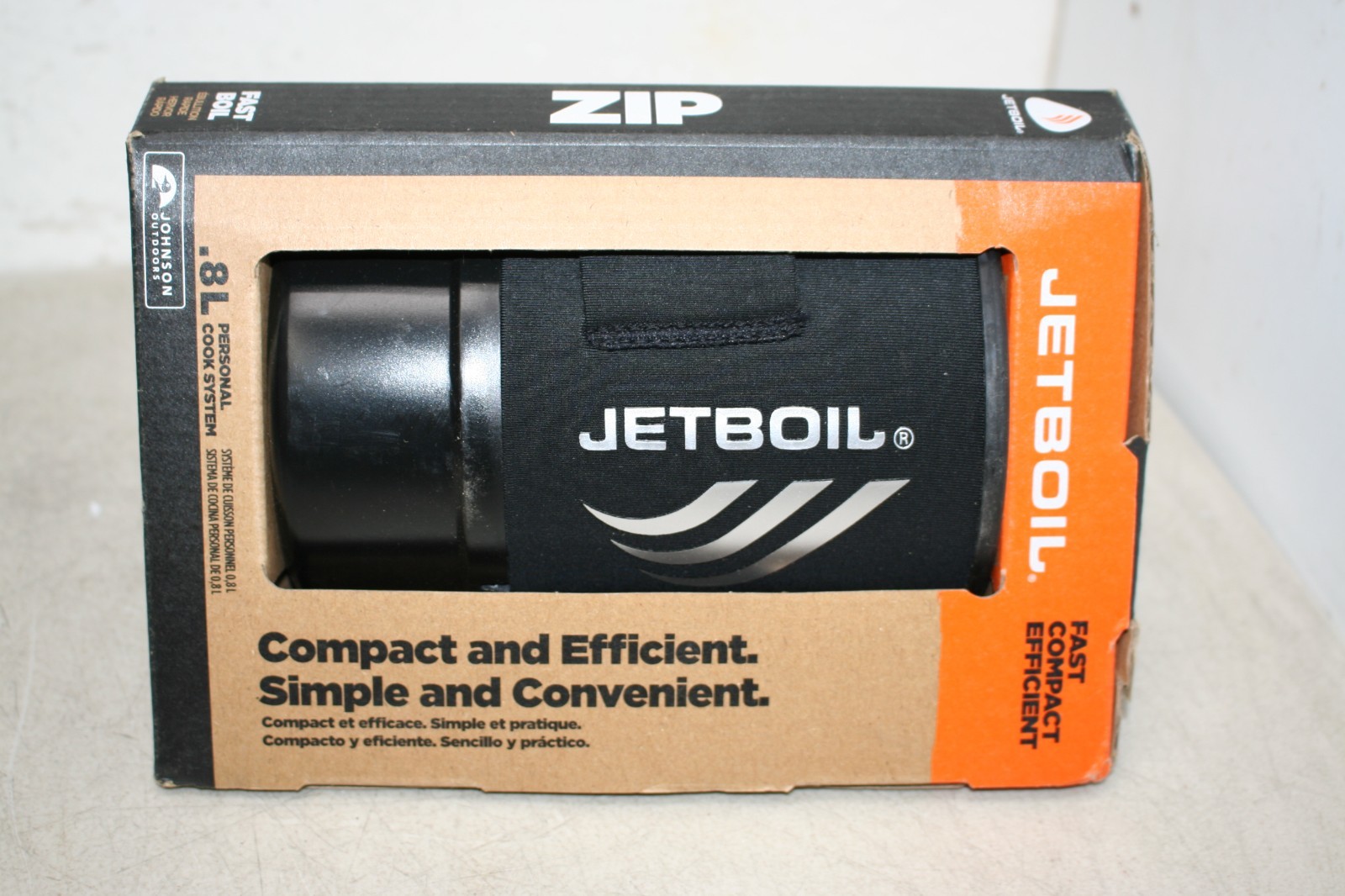 Jetboil Zip 0.8 L Fast Boil System, Black NEW