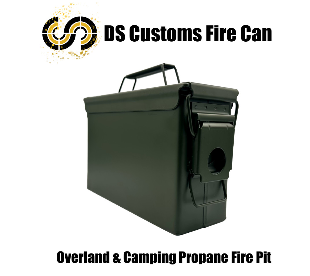 DS Customs Fire Can – Overland & Camping Portable Propane Fire Pit
