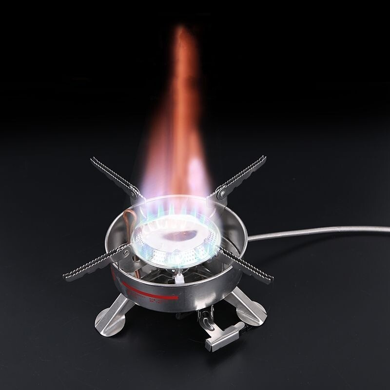 BRS-10 Camping Gas Stove with Ceramic Lgnition Backpack Cooking Burner Foldable