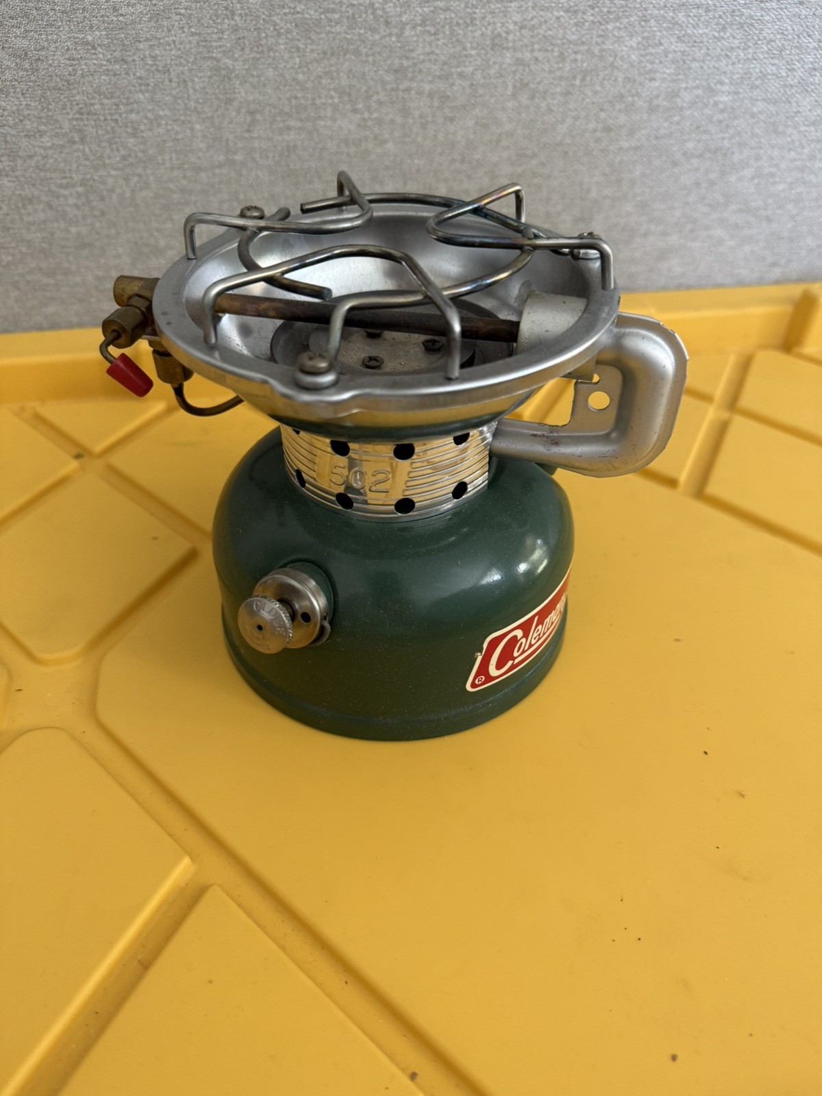 Vintage 1969 Coleman Sportster Single Burner Camp Stove 502-700 Box