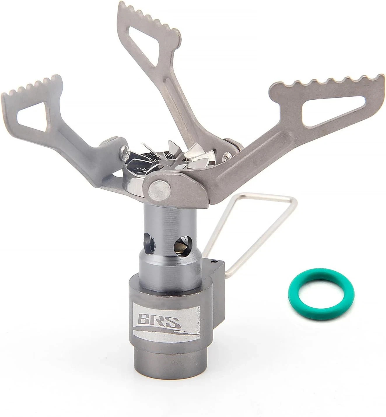 BRS Stove BRS 3000T Stove Titanium Ultralight Backpacking Stove Portable Propane