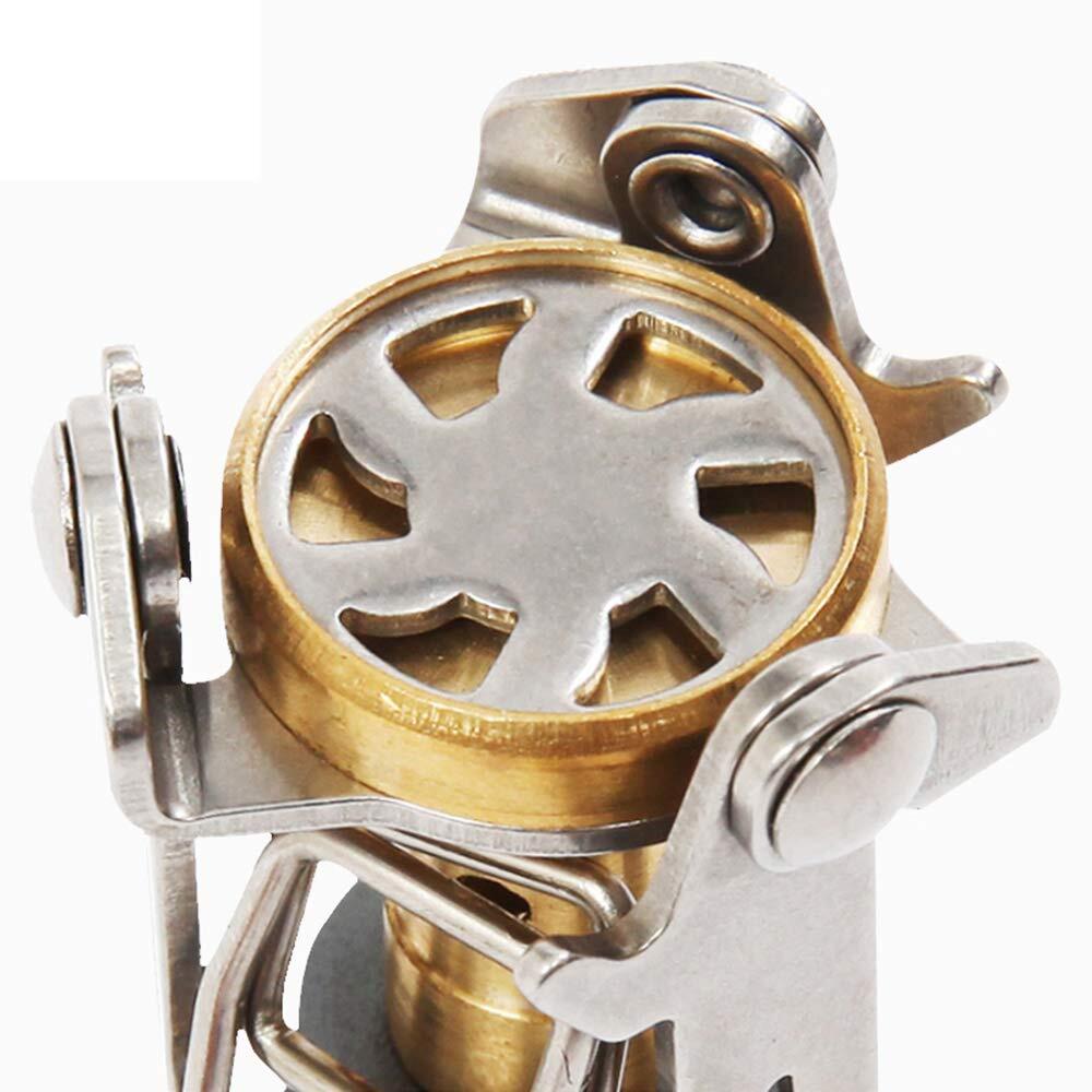 Ultralight Mini Camping Stove 2600w Power Titanium Alloy Automatic Foldable Outd