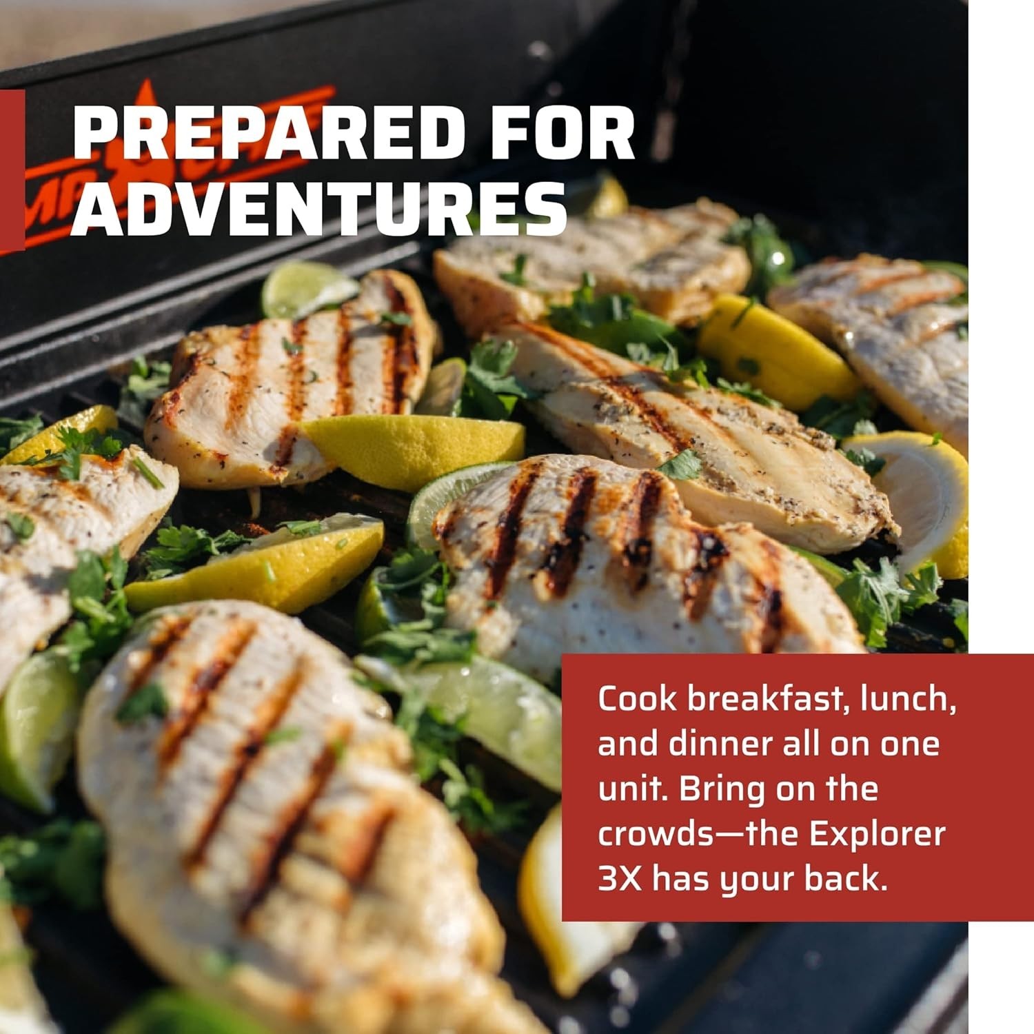 Efficient 3 Burner Propane Stove with High Energy Output for Outdoor Cooking