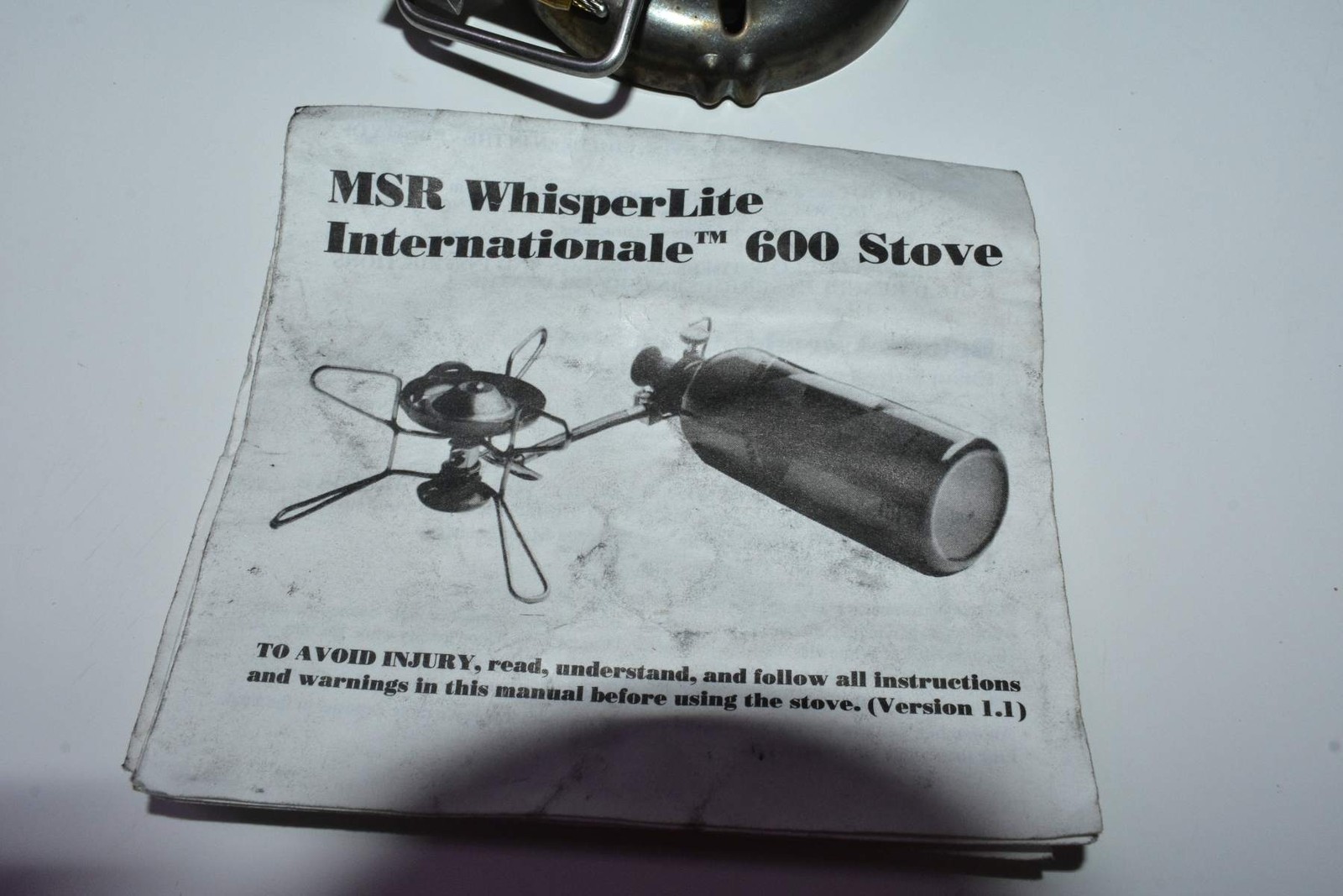 MSR Whisperlite Internationale 600 Multifuel Backpacking Stove