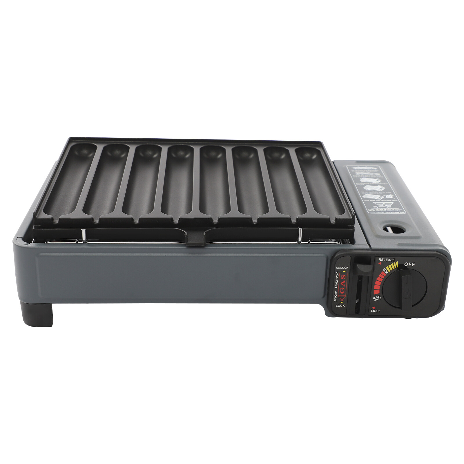 Butane Stove, Portable Camping Gas Stove, Gas Grill Stove with Anti-slip Feet