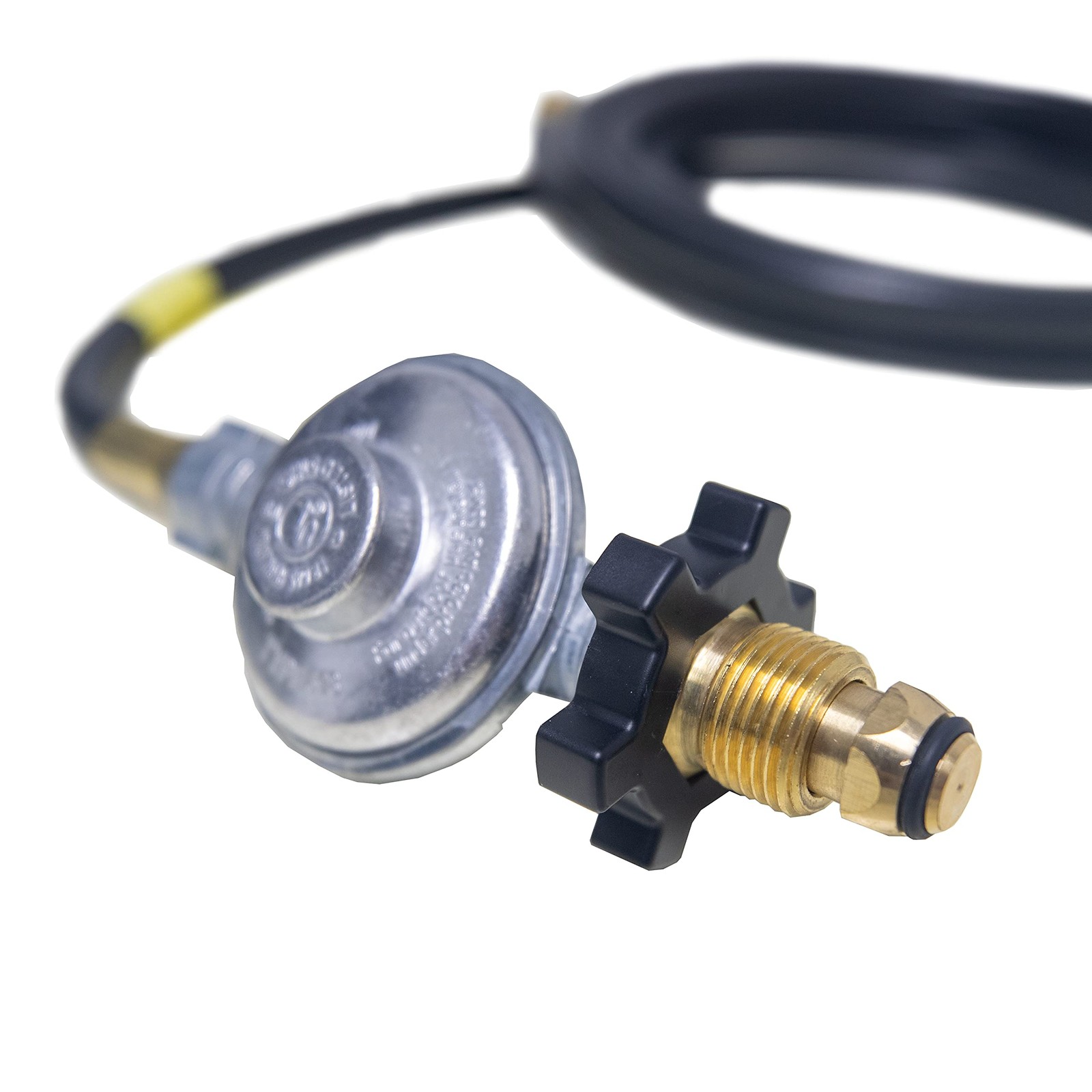 Mr. Heater 12-Feet Hose/Regulator Assembly with Restricted Flow 12 ft, Black