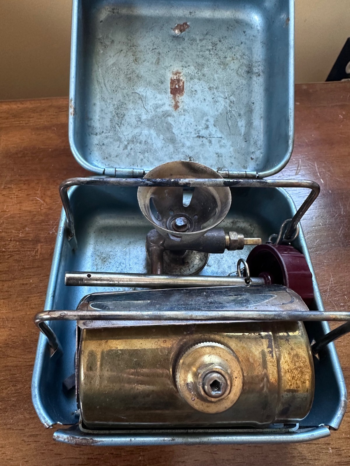 Vintage PRIMUS Vintage 8R Backpack Camp Stove (with tool) Made In Sweden