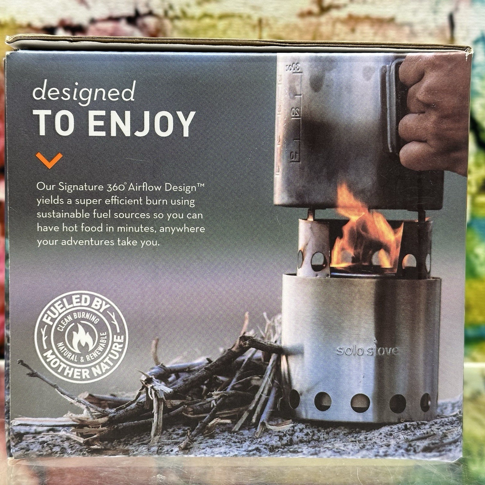 Solo Stove Lite Portable Camp Stove 304 Stainless Steel Low Smoke Bonfire NEW!