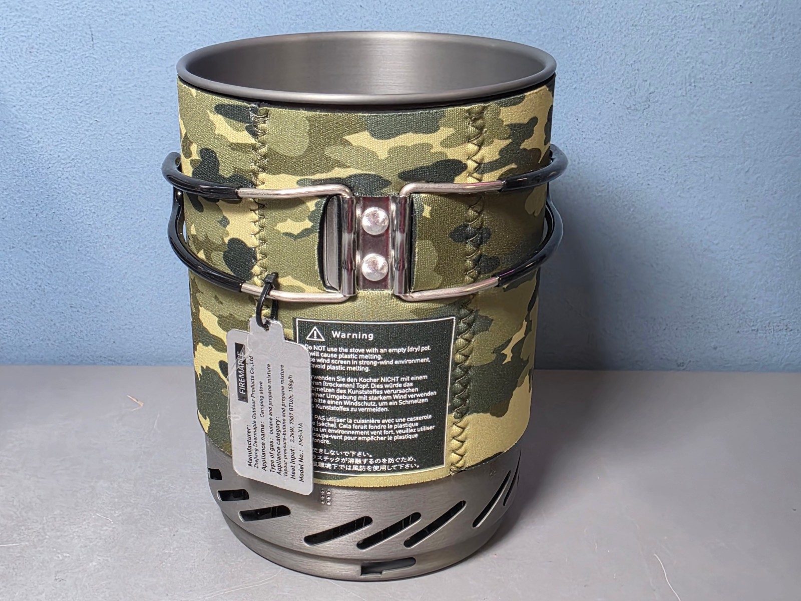 Firemaple Star X1 Cooking System -Butane & Propane Fueled Outdoor Burner