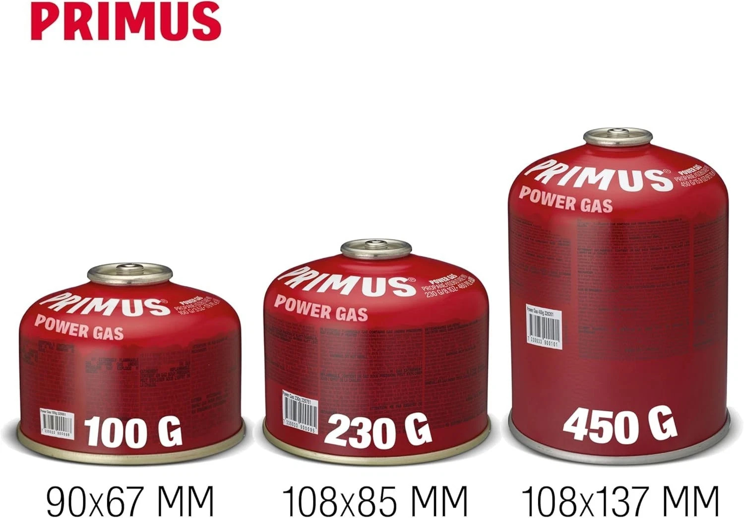 PRIMUS SWEDEN 230G 8OZ 460ML POWER GAS ISOBUTANE CAMP FUEL CANISTER – BRAND NEW