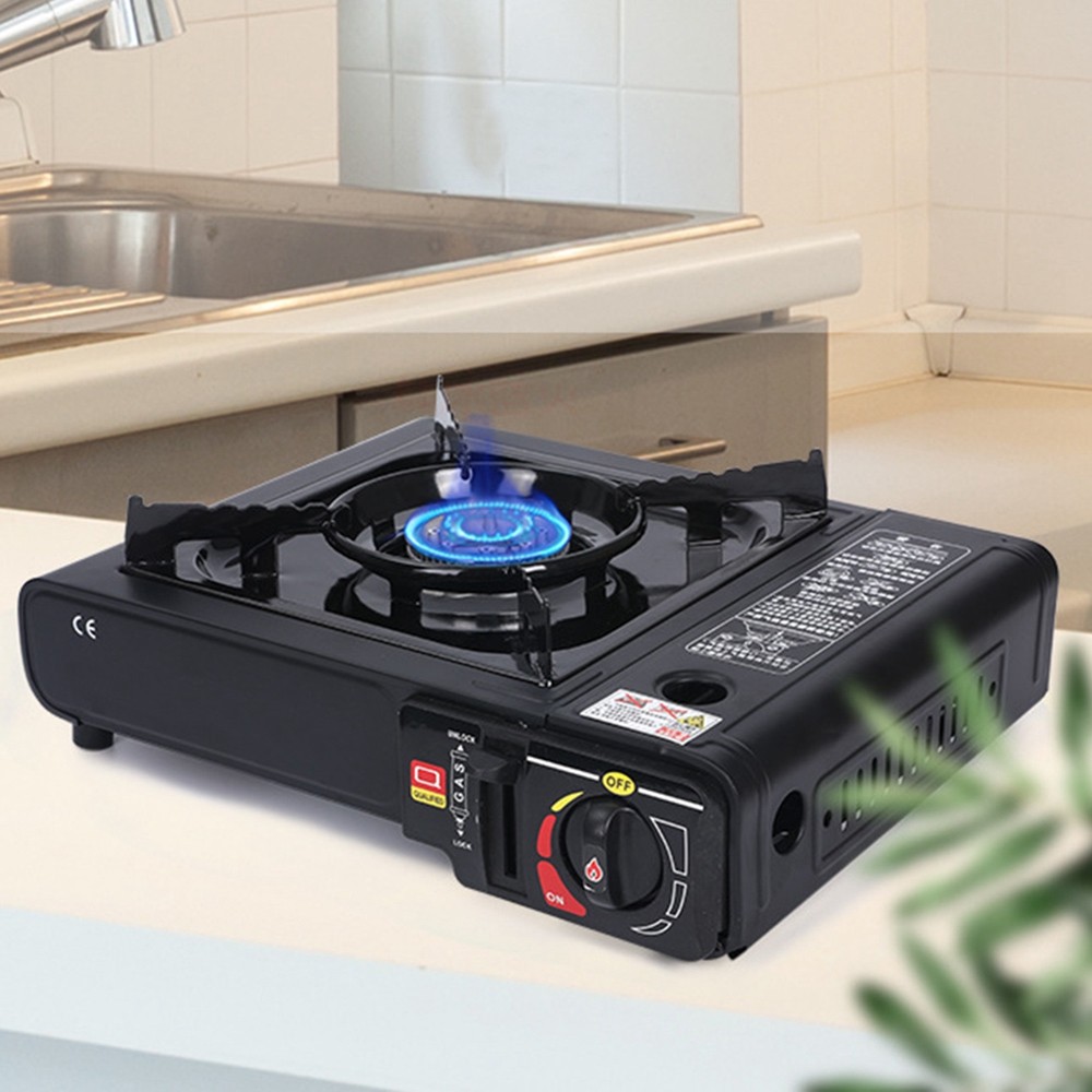 🚀Butane Liquefied Gas Tank Dual Purpose Burner Gas Camping Stove Tabletop Cook