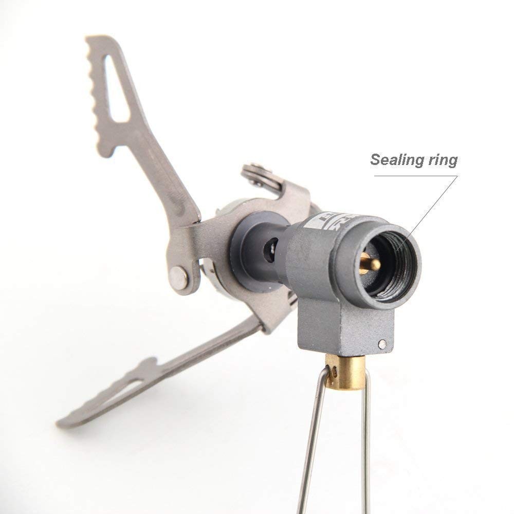 BRS Outdoor BRS-3000T Ultra-Light Titanium Alloy Miniature 1 Stück, Gray