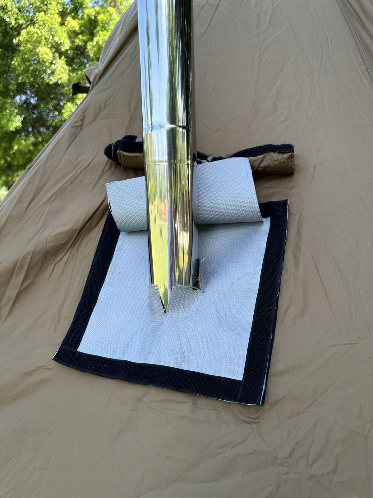 FireHiking Hot Tent Stove Jack 9″ x 7.8″ with x 7.8″/ 23cm *20cm, Black