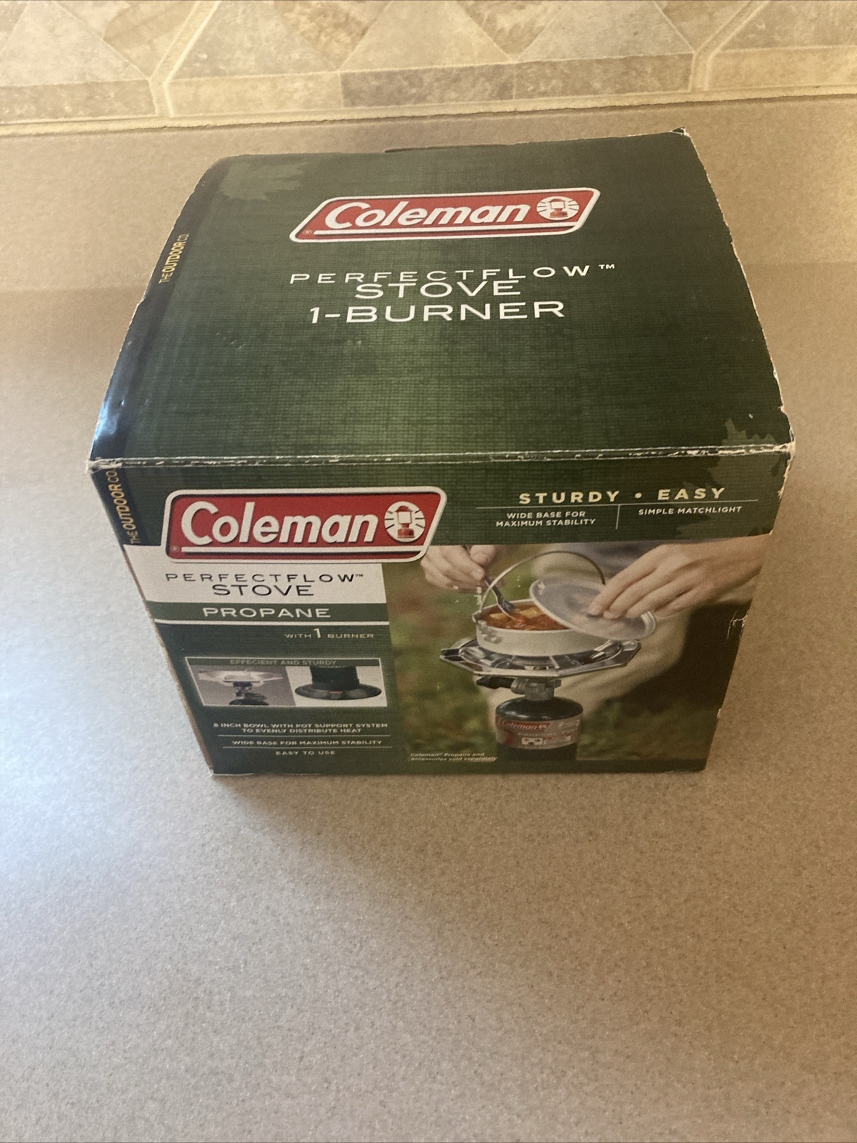NEW Coleman 5431B 1 Burner Perfect Flow Propane Stove 2000004124 Free Ship