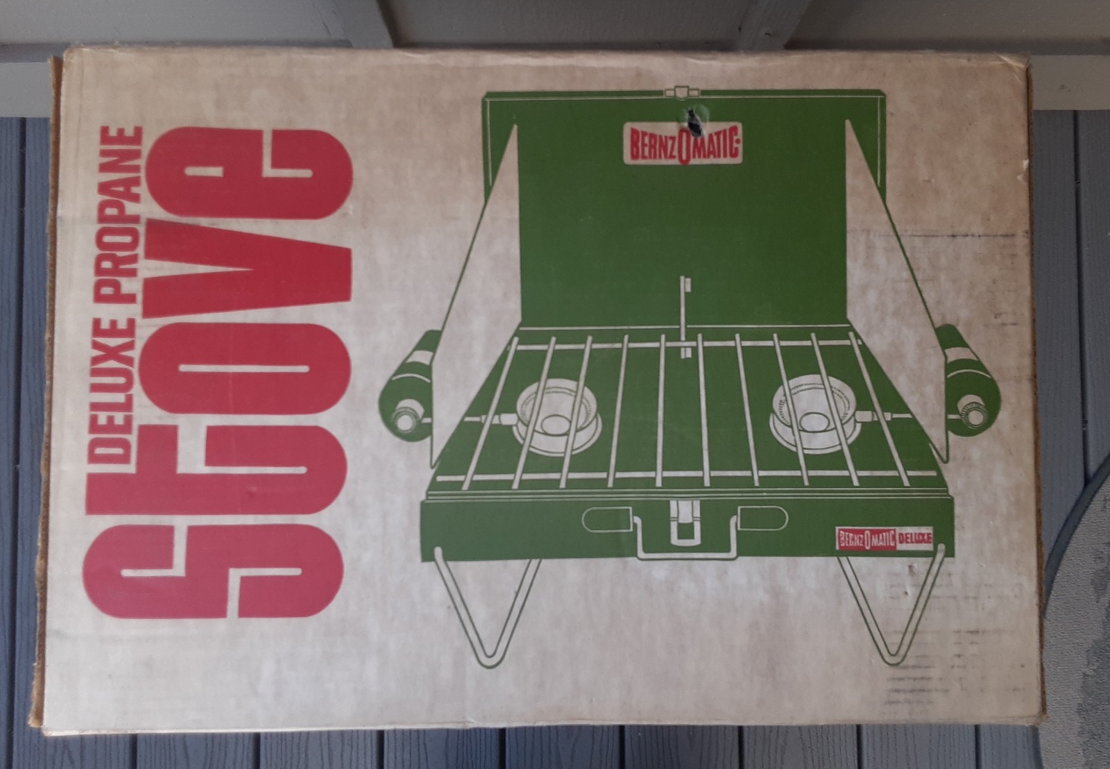 Vintage Bernzomatic 2 Burner Camping Stove Model TXB50L – New in Box – Pls Read