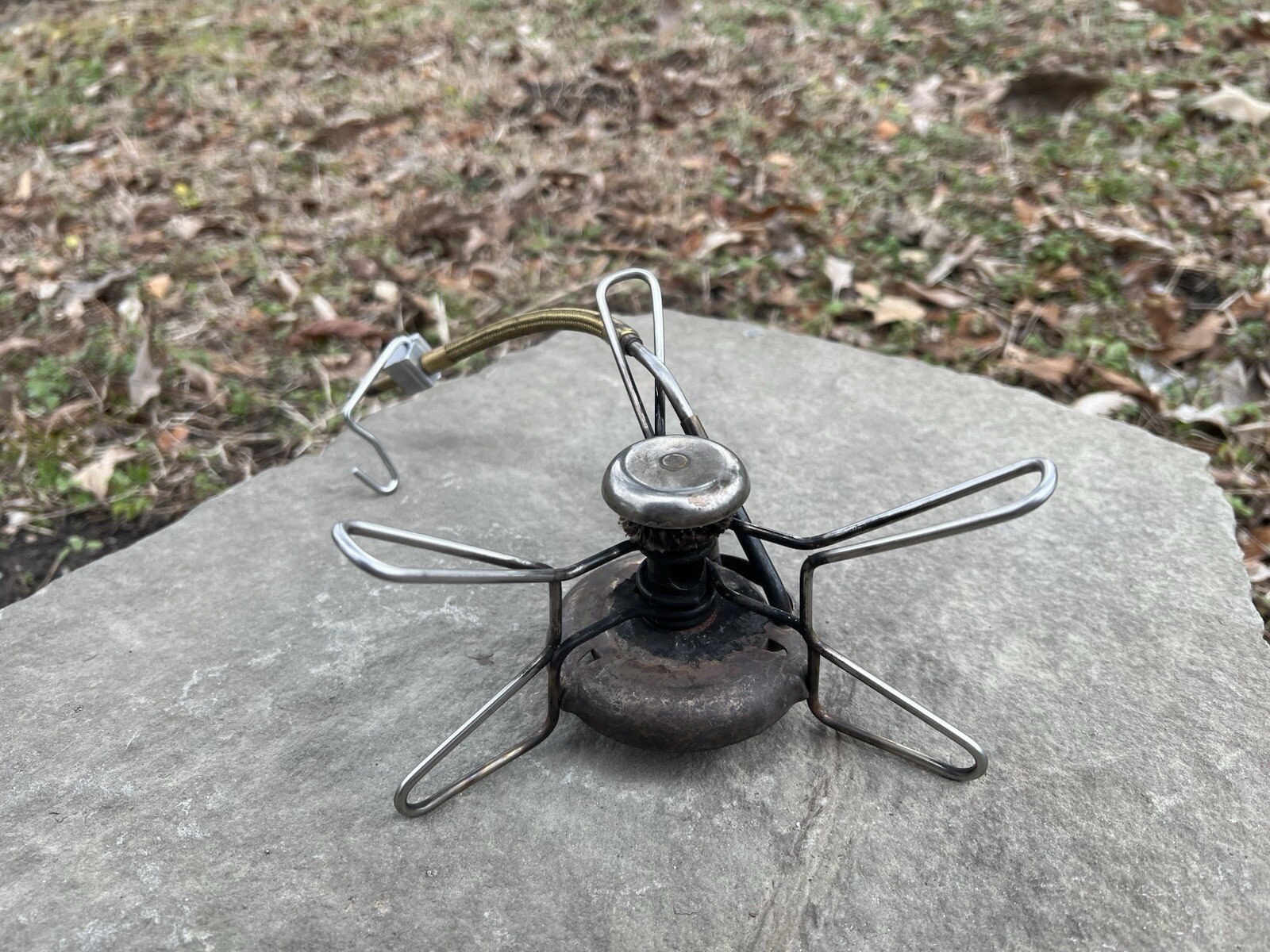 MSR Whisperlite stove classic liquid fuel backpacking stove