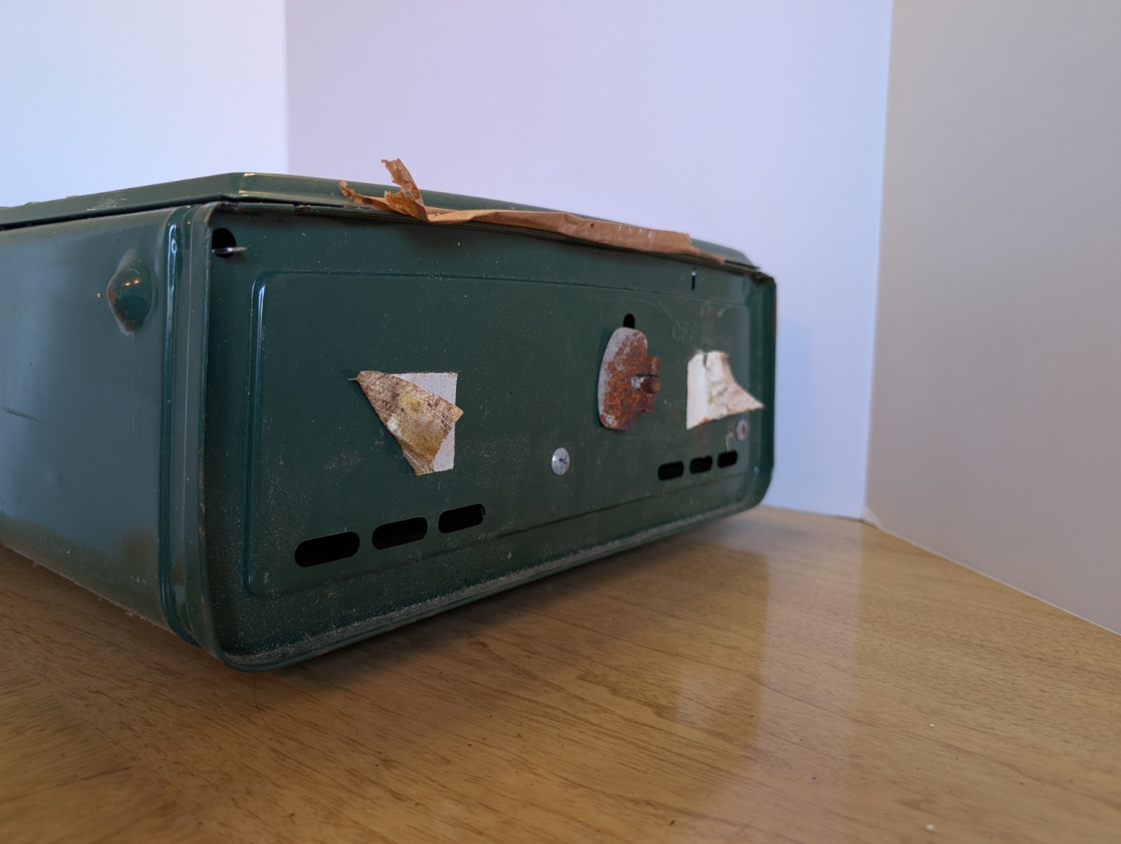 Vintage Coleman 413H Dual 2 Burner Gas Camp Stove