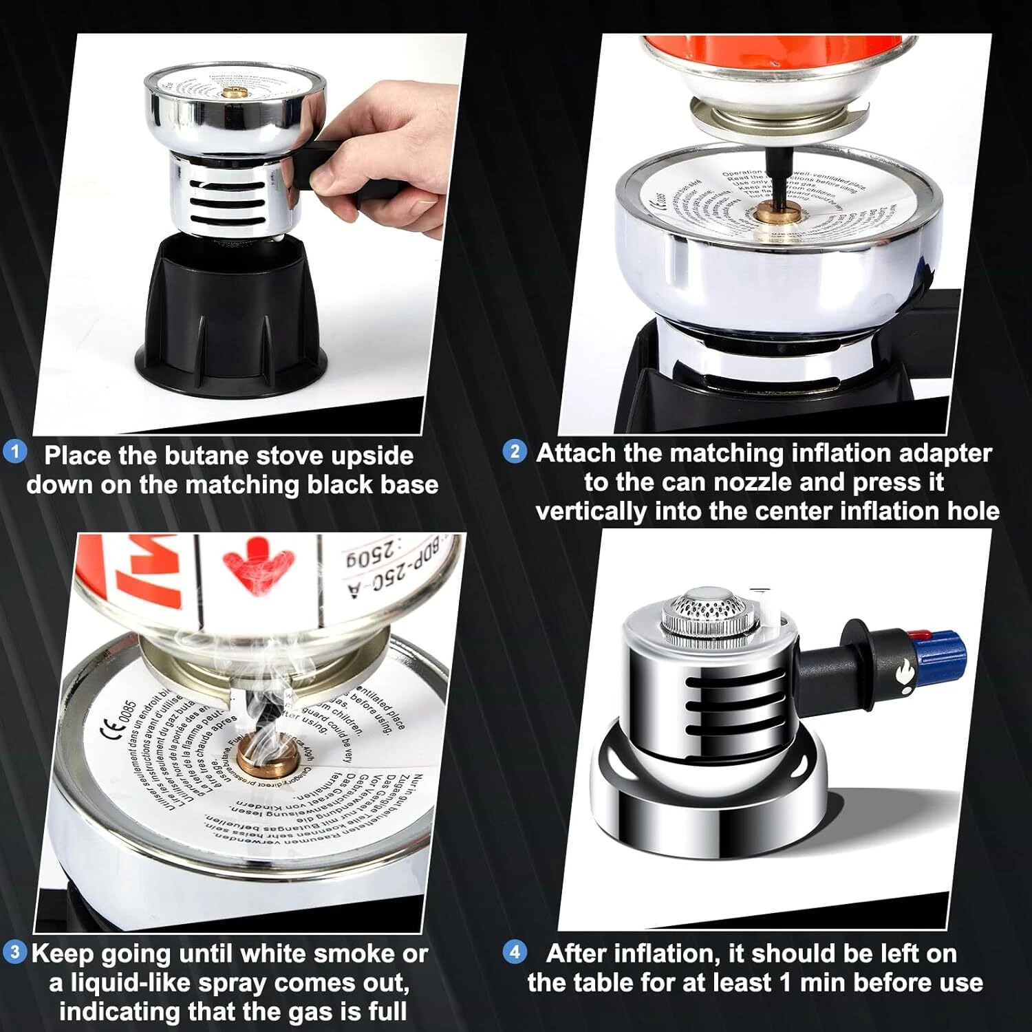 Butane Mini Burner Portable Outdoor Coffee Roaster Syphon Siphon Cooking Stove