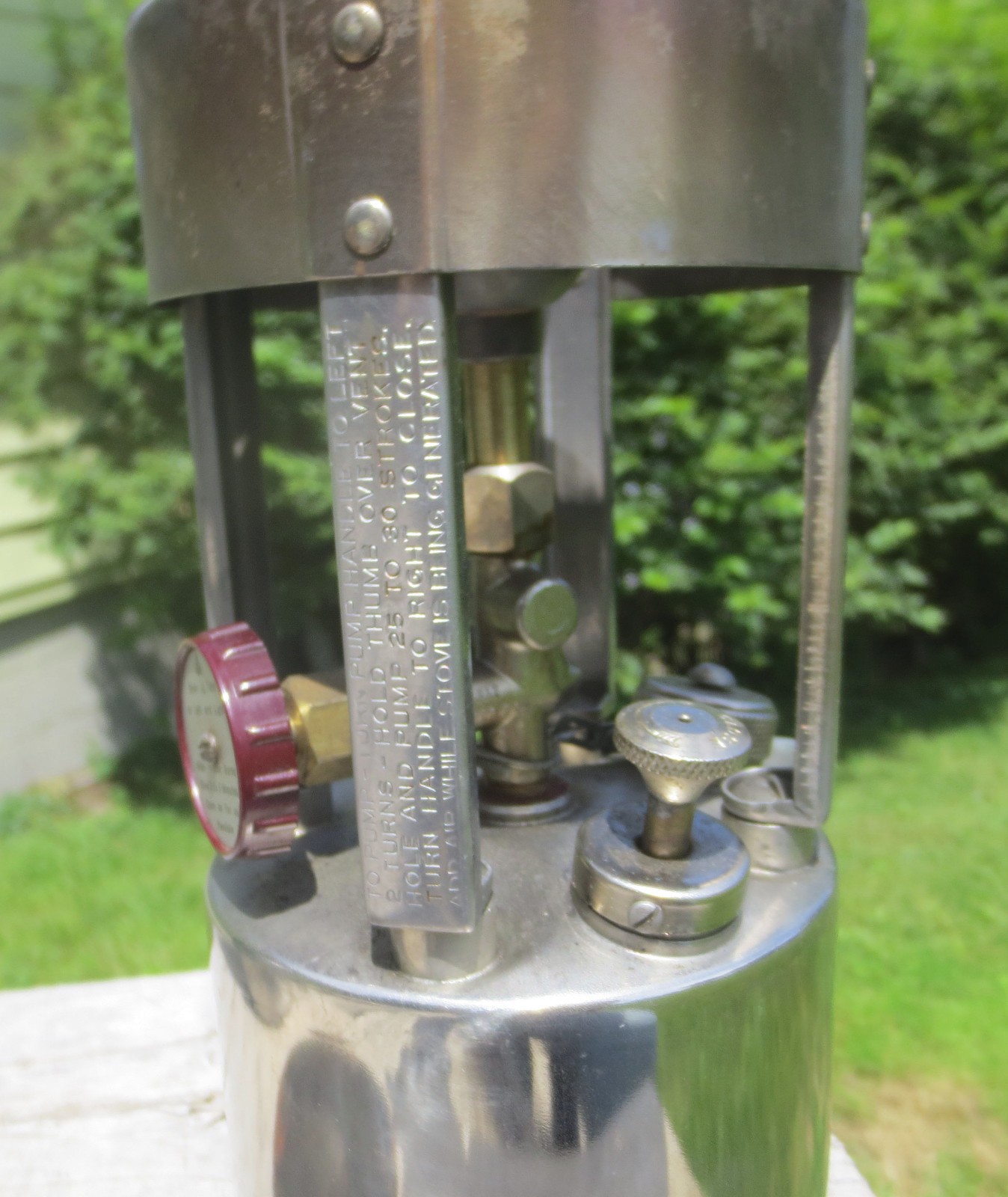 1946 Vintage Coleman 530 GI Pocket Camping Stove B46 Military Style Made In USA