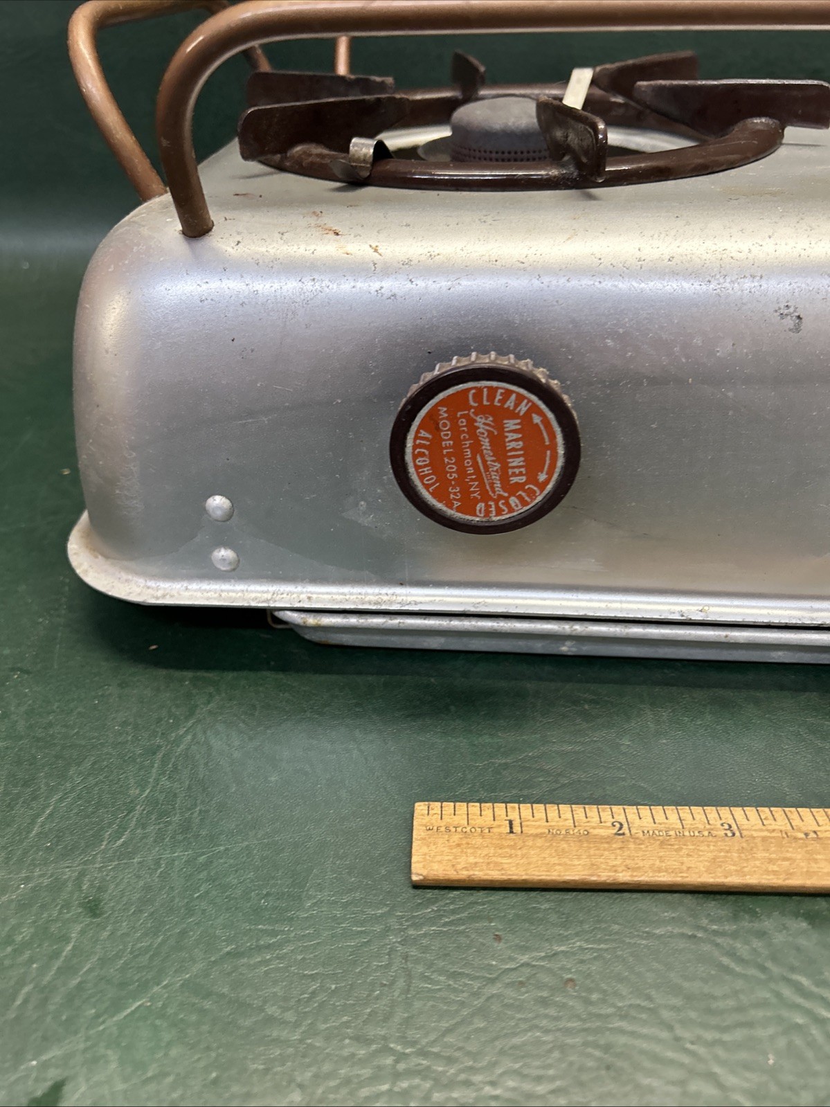Homestrand Mariner Alcohol Stove Model 205-32A – Dual Burner – Unested