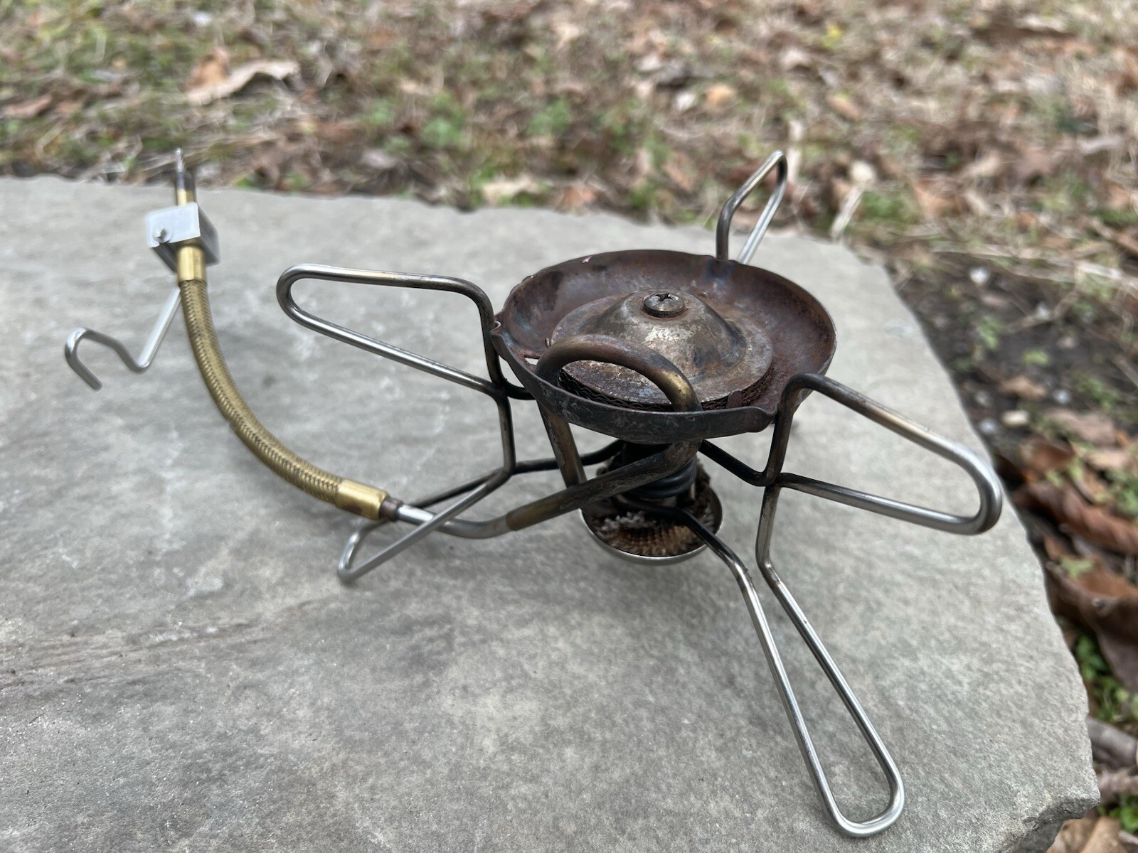 MSR Whisperlite stove classic liquid fuel backpacking stove