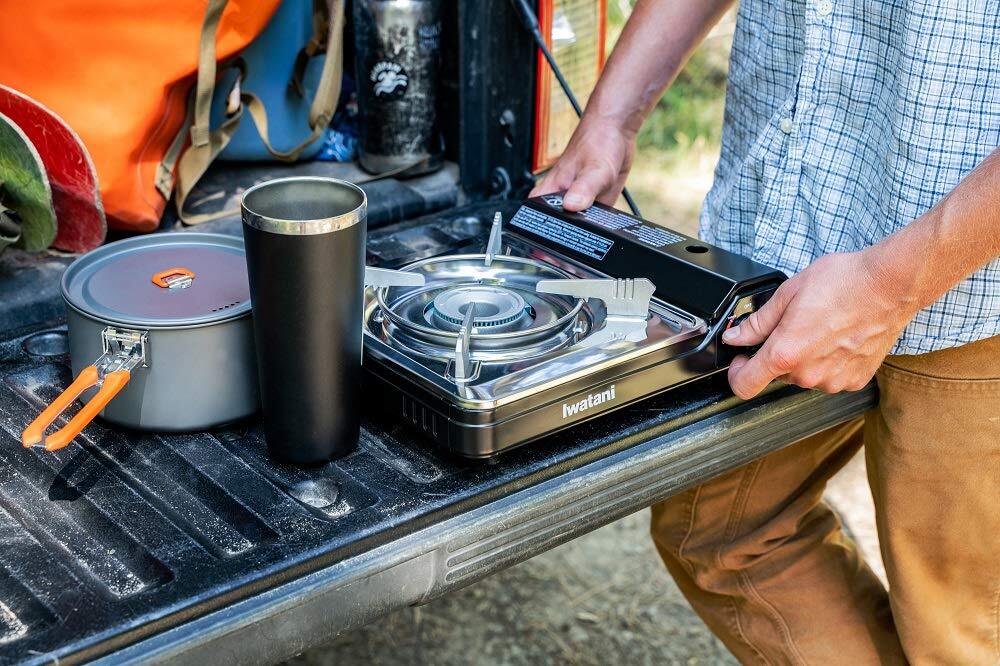 Cassette Feu Butane Va30 Camp Stove One Black