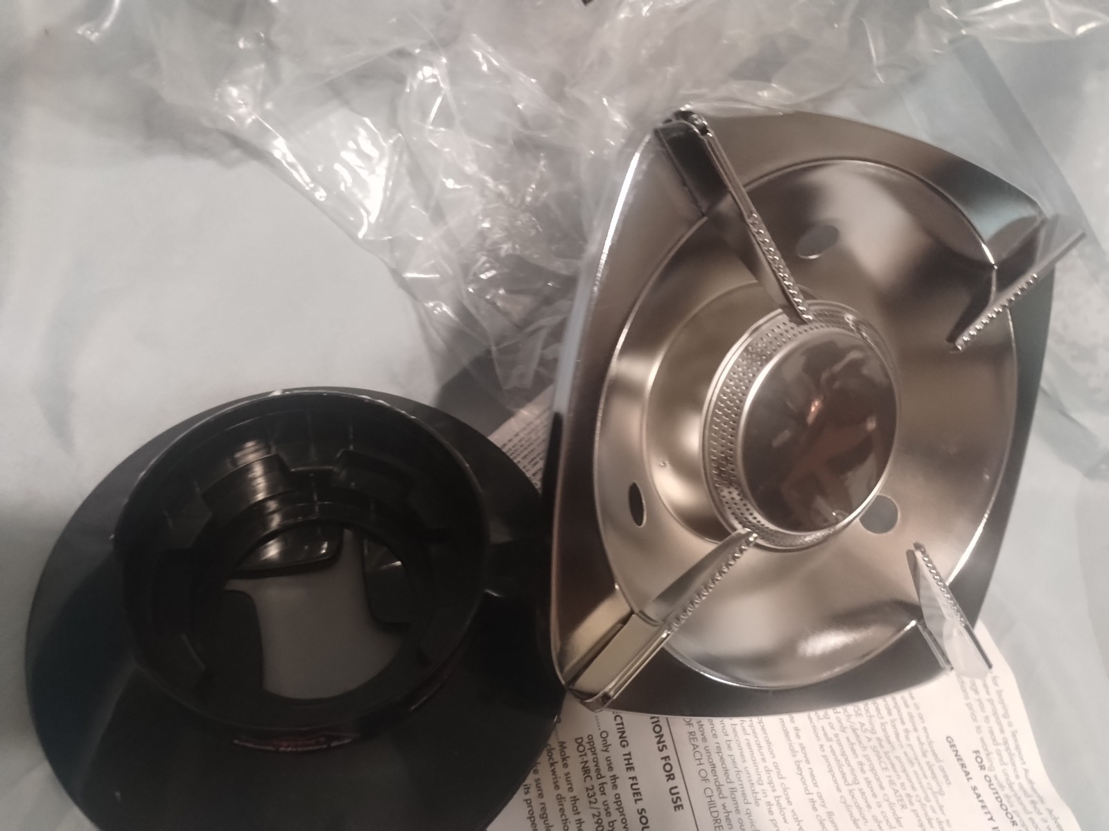 Portable Single Burner Propane Camping Stove 10,000 BTU Lightweight Texsport