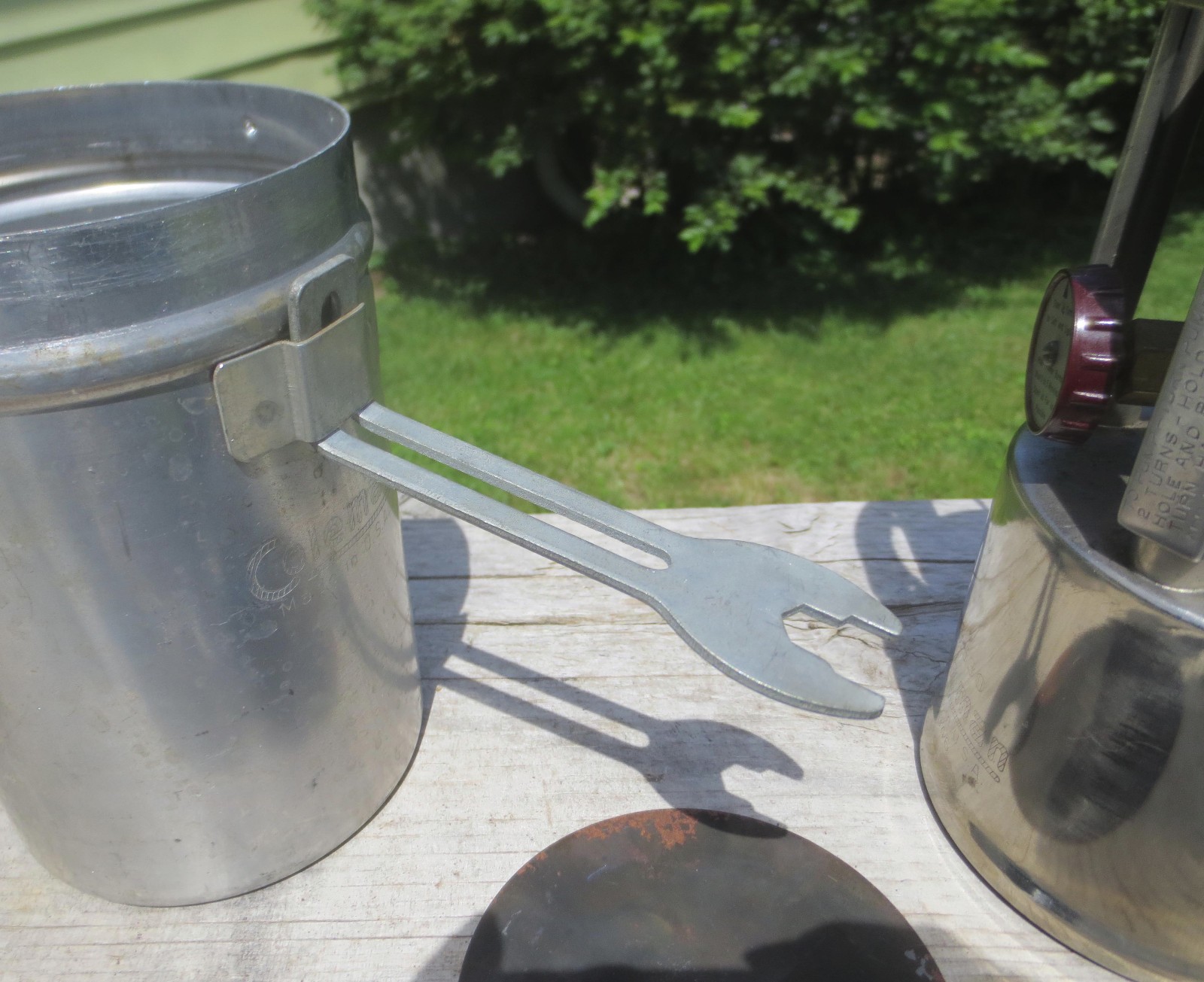 1946 Vintage Coleman 530 GI Pocket Camping Stove B46 Military Style Made In USA