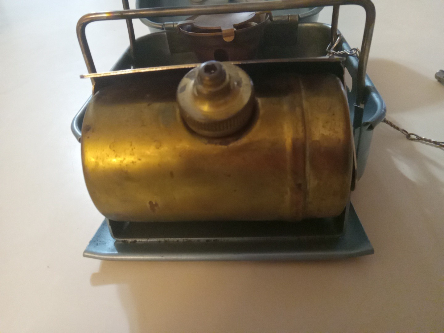 Vintage Optimus Single Burner Backpacking Camp Stove 8R Made In Sweden
