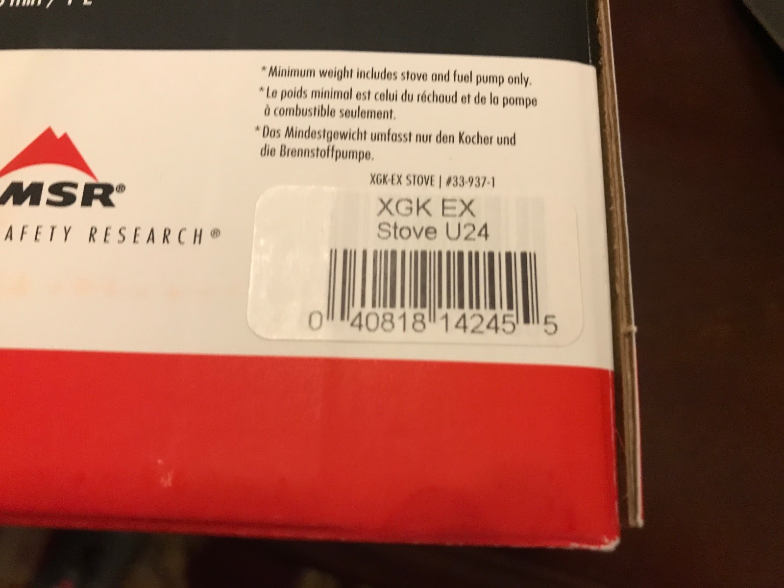 NEW!! MSR XGK EX Stove and Expedition Cooking Kit