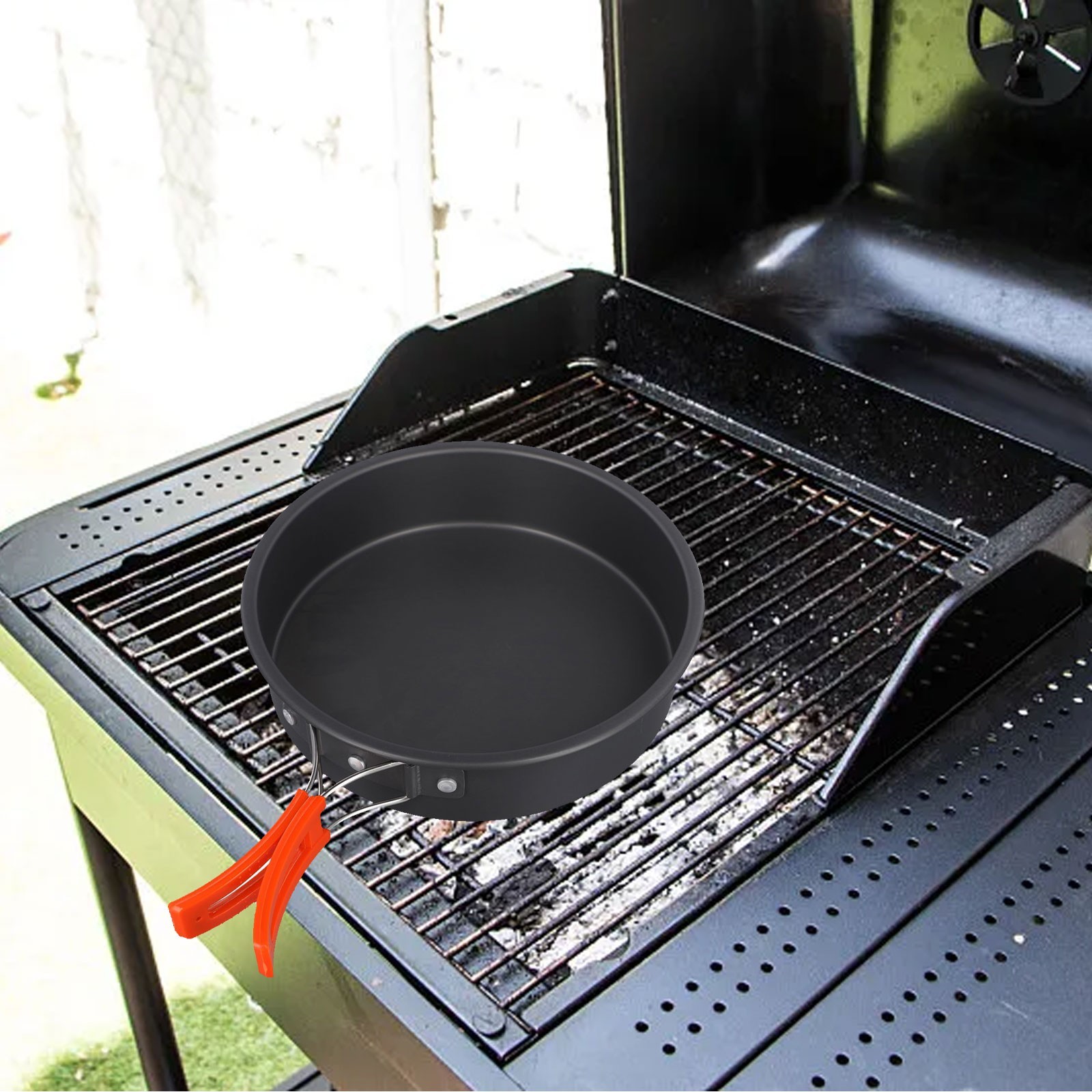 Efficient Heat Conduction Nonstick Frying Pan for Convenient Camping Cuisine